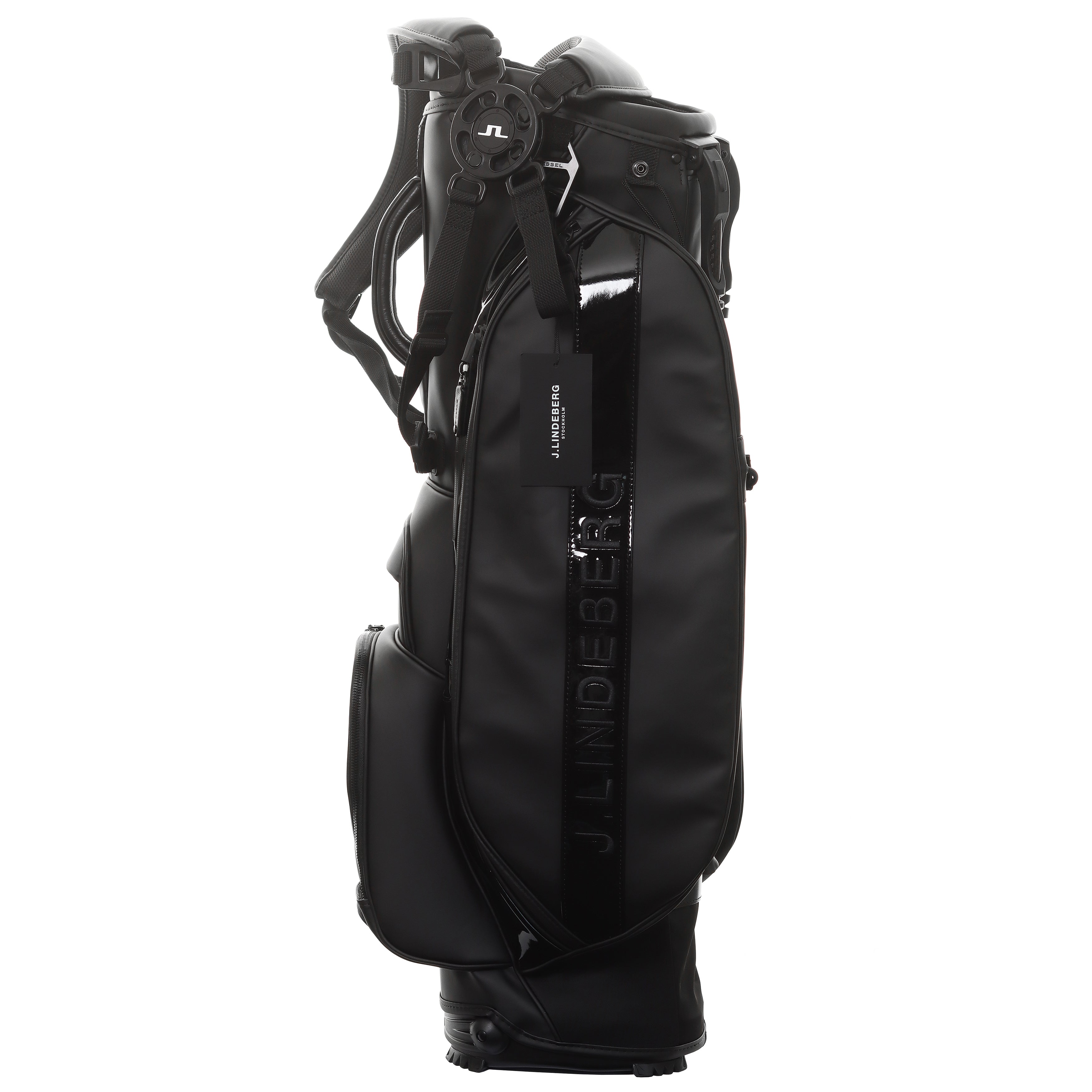 J.Lindeberg Golf Play ST Stand Bag GMAC06906 Black Onyx W031 Function18