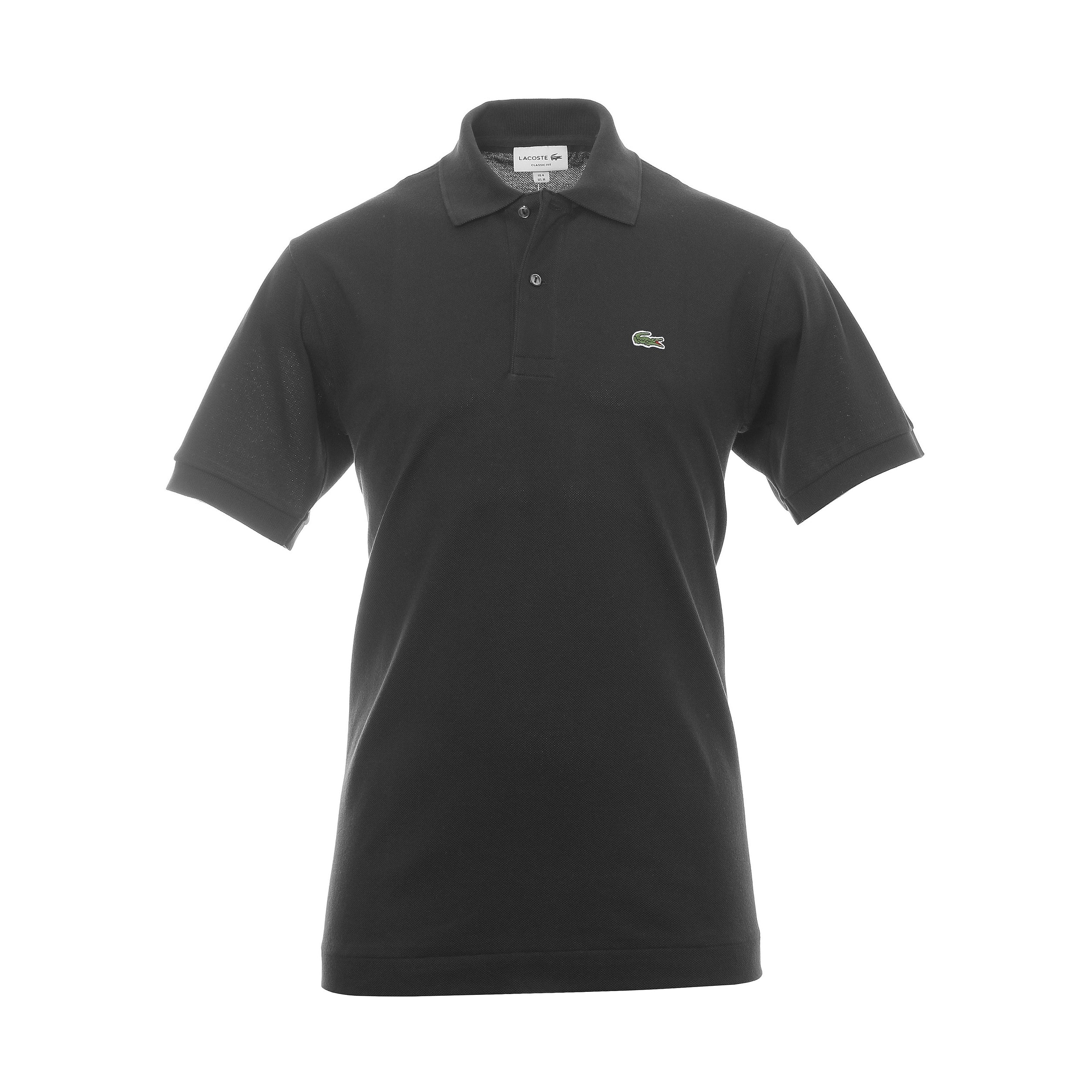 Lacoste Classic Pique Polo Shirt L1212 Black 031 Function18