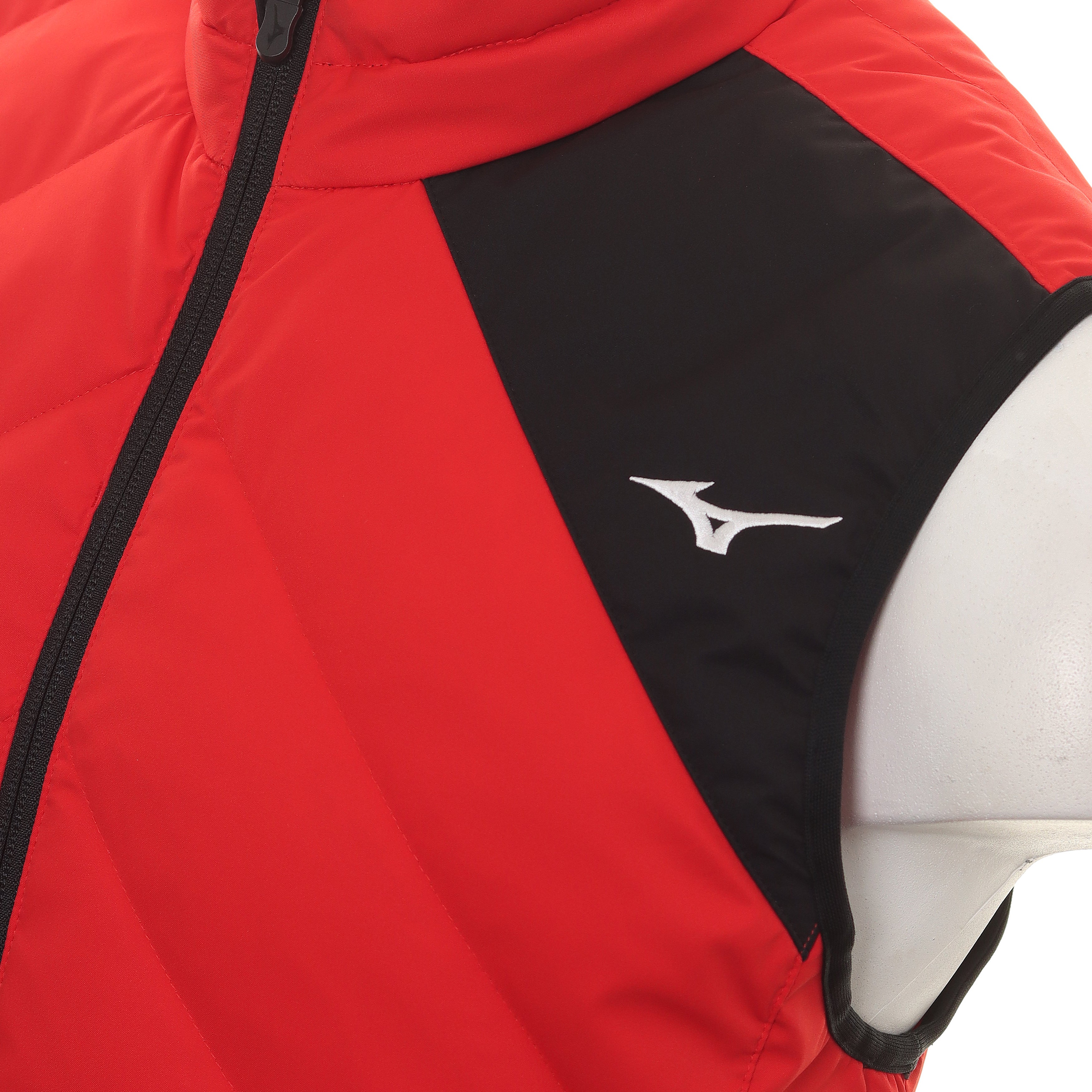Mizuno Golf Breath Thermo Move Down Vest Red 63 52GE2502-63
