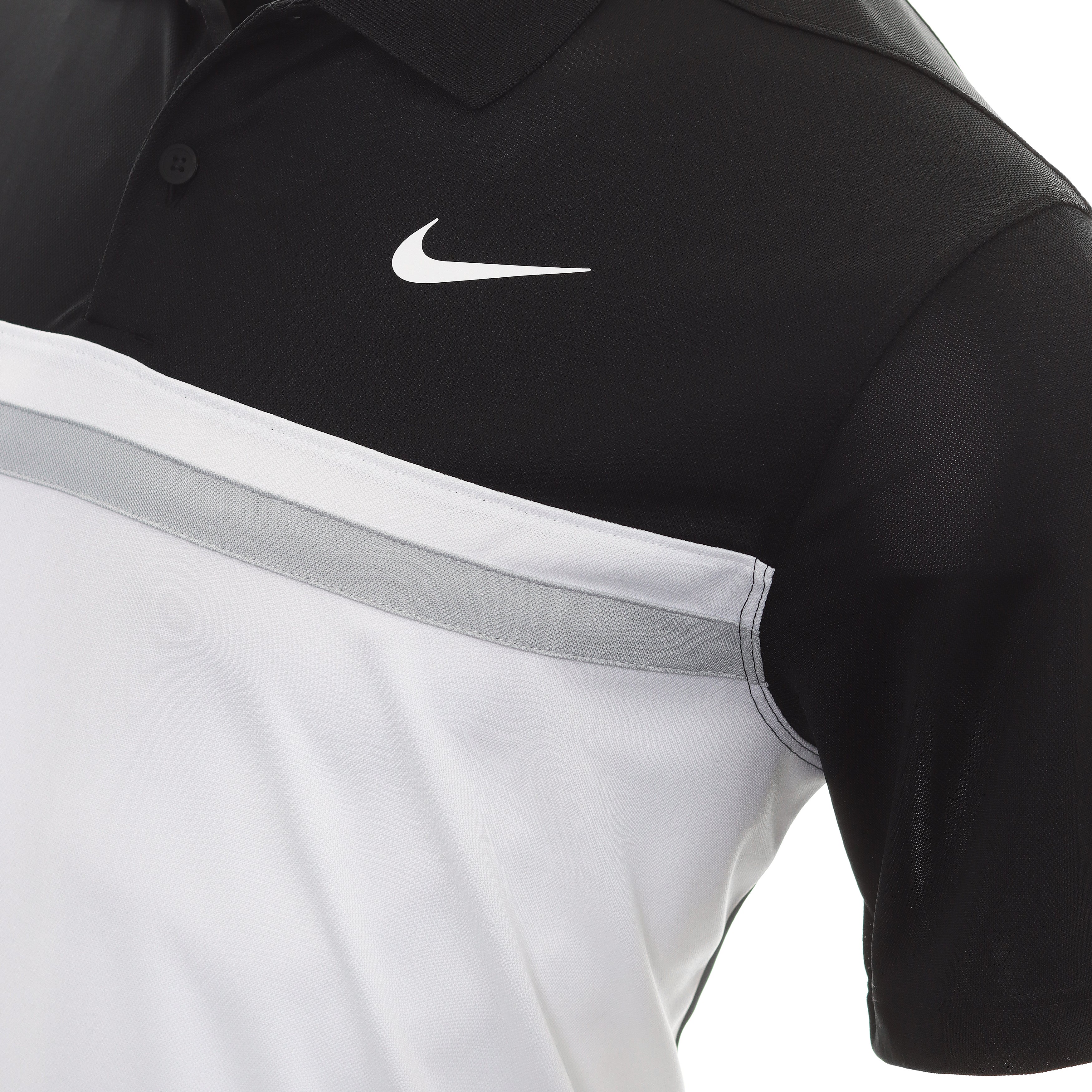Nike dry victory colourblock golf shop polo shirt