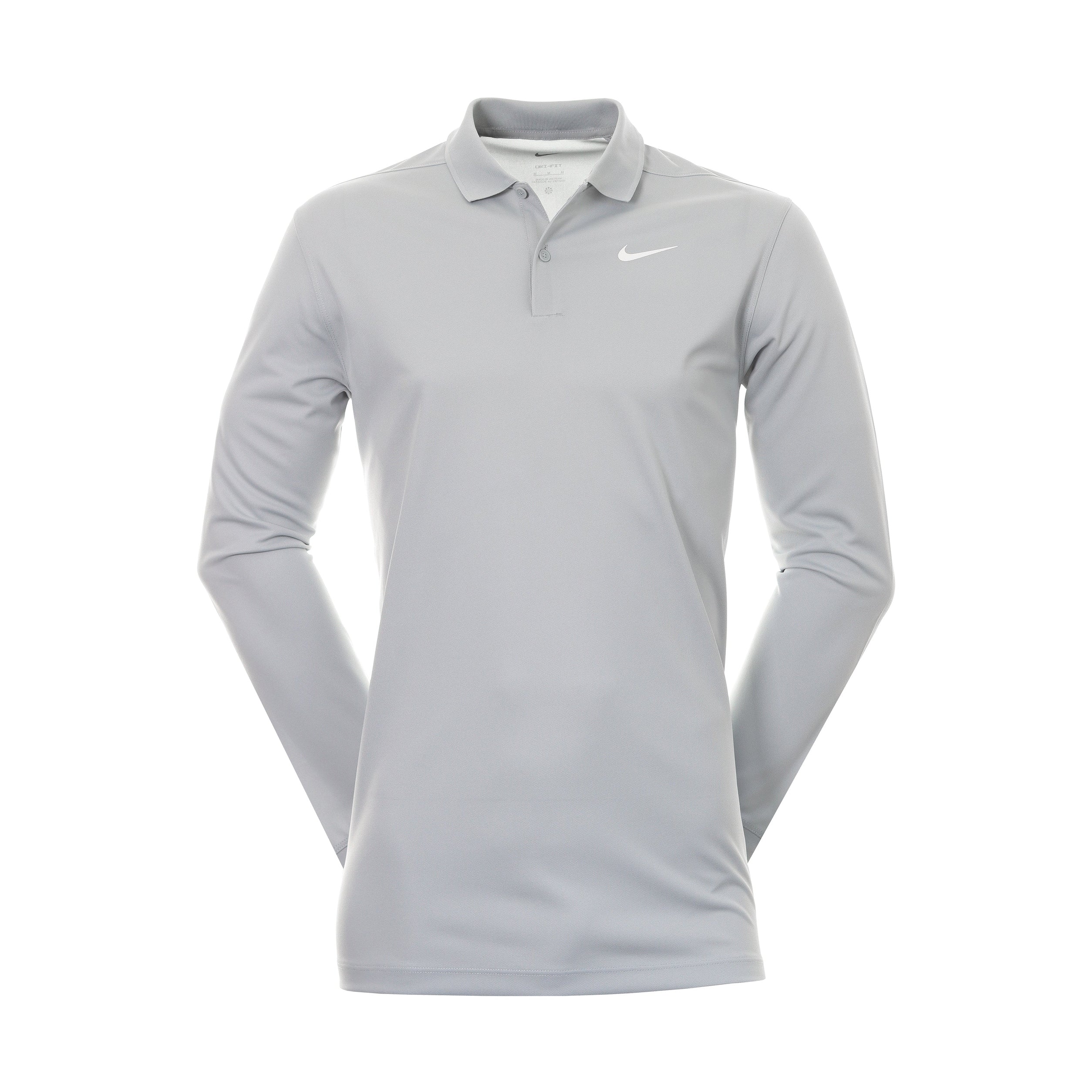 Long sleeve dri fit collared shirts top