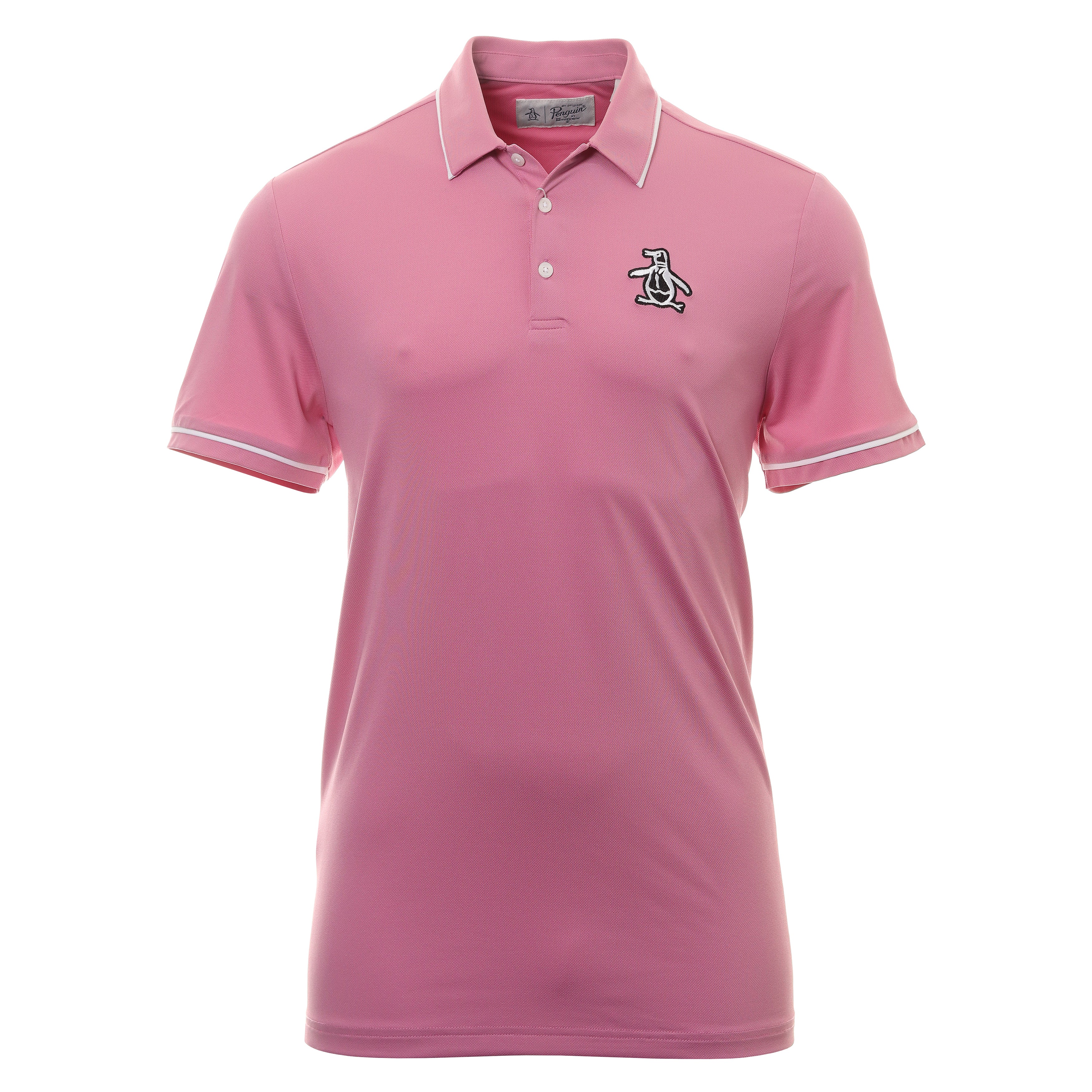 Original Penguin Golf Heritage Polo Shirt OGKSD008 Rose Bouquet 675