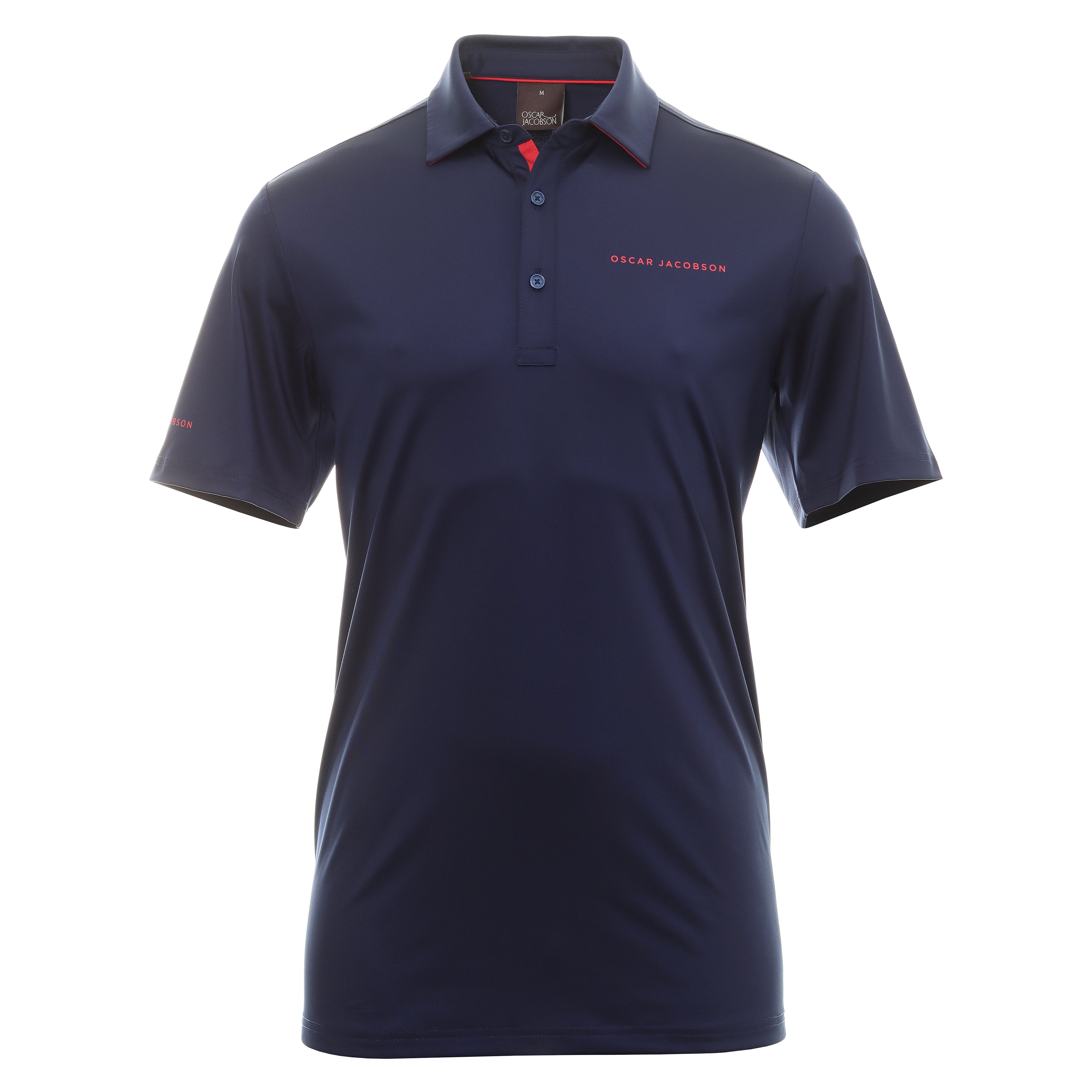 Oscar Jacobson Chap II Tour Shirt OJTS0041 Navy Jewel Red Function18 Restrictedgs