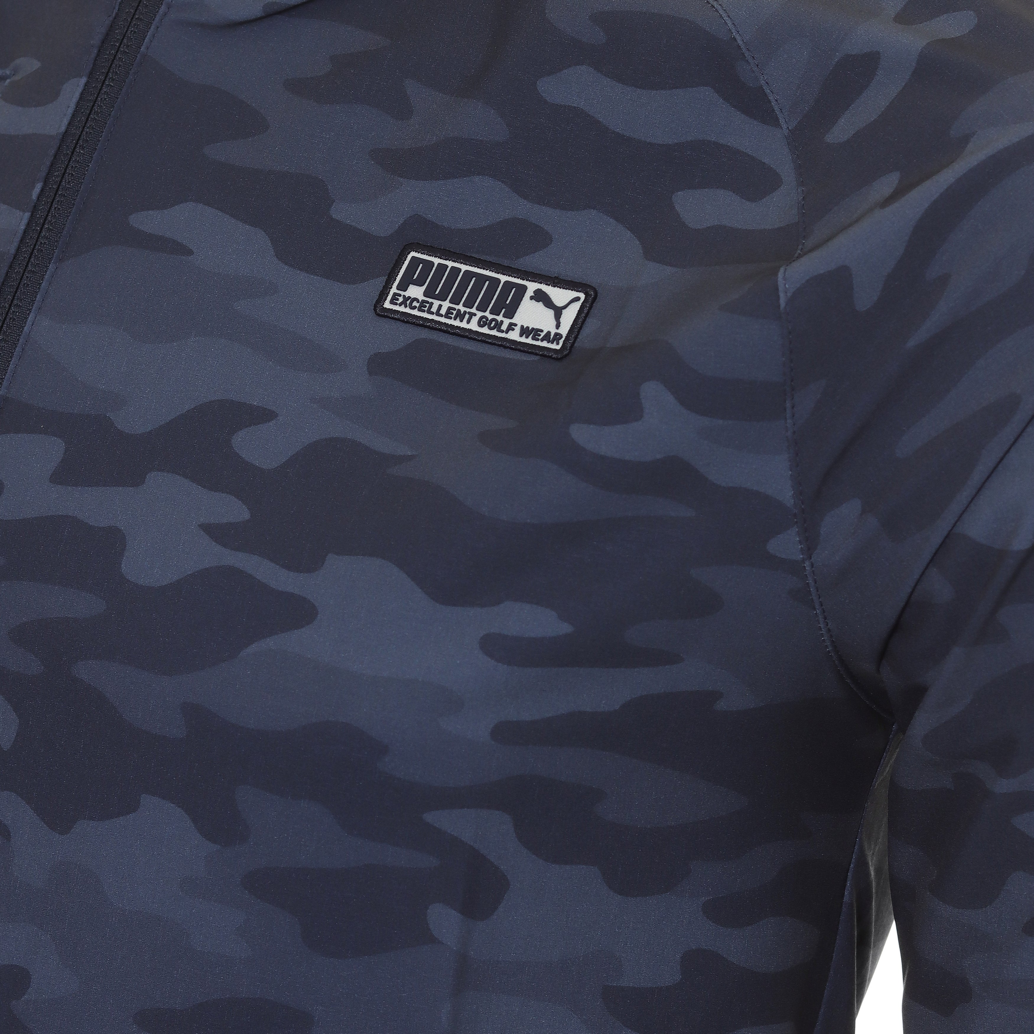 Puma Golf EGW Hooded Jacket 531149 Navy Blazer Camo 05 | Function18 |  Restrictedgs