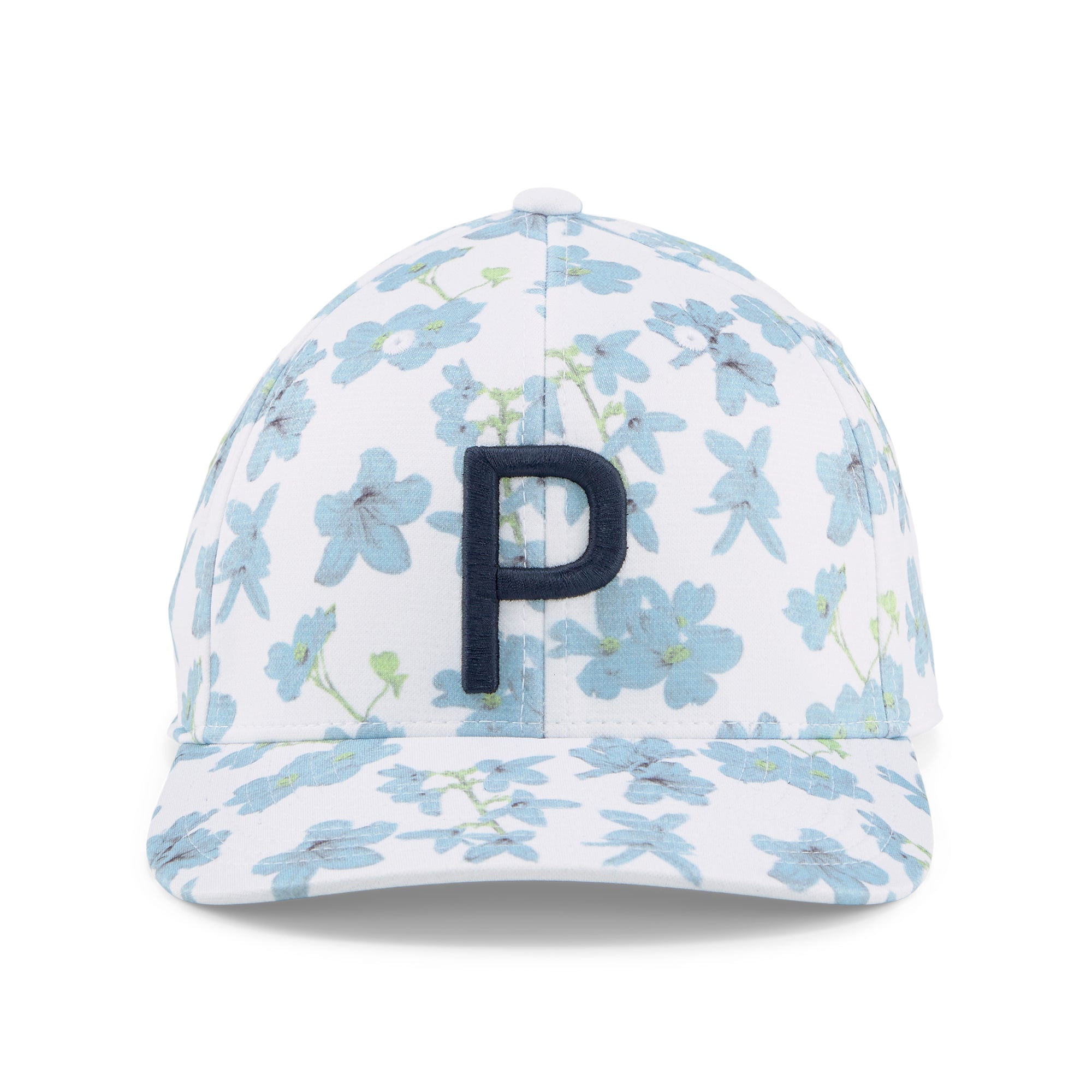 Puma Golf Verdant P Snapback Cap 024526 Navy Blazer Bright White