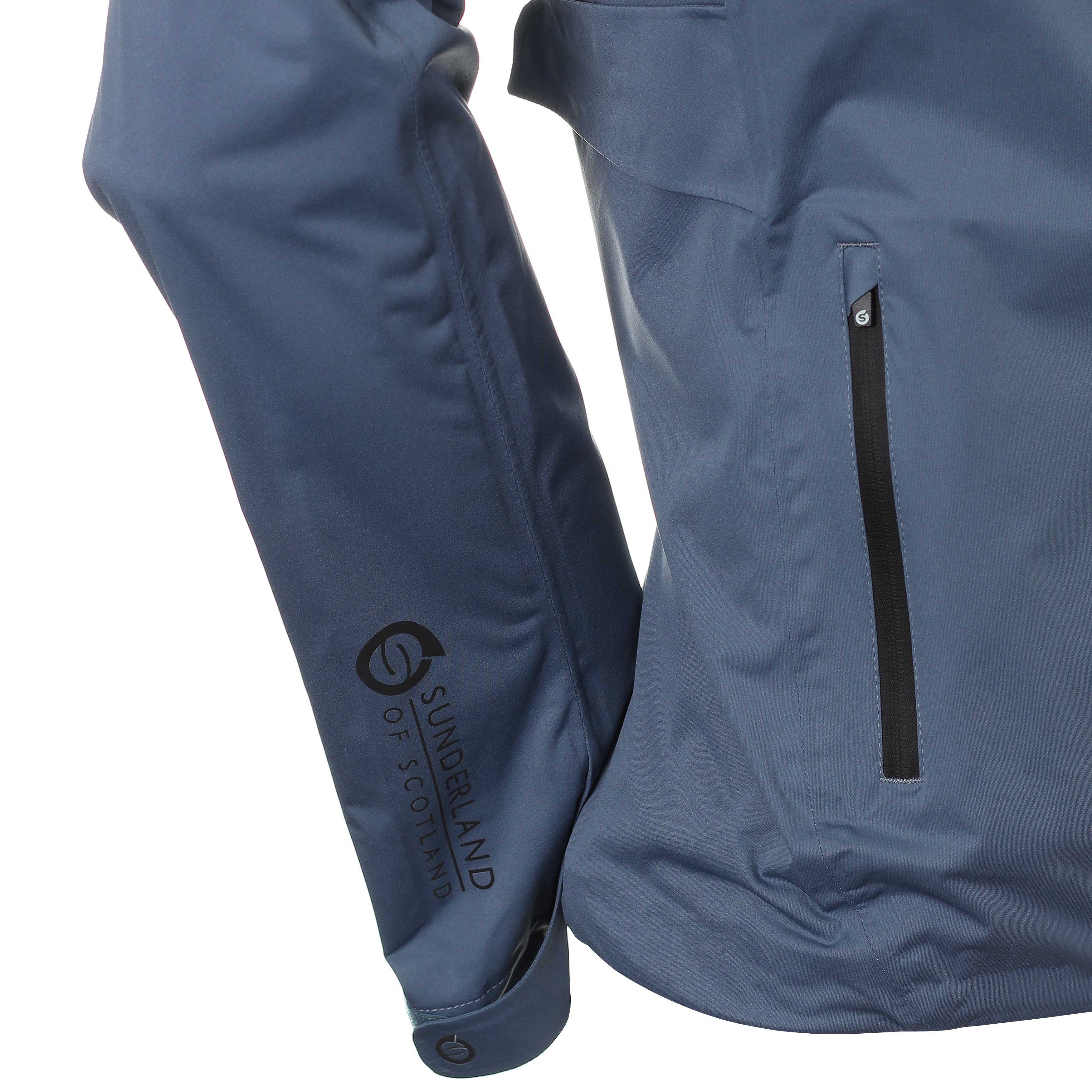 Sunderland Golf WhisperDry ProLite Waterproof Jacket SUNMR47 Storm Grey Black & Function18 Sunderland Golf WhisperDry ProLite Waterproof Jacket SUNMR47 Storm Grey Black & Function18