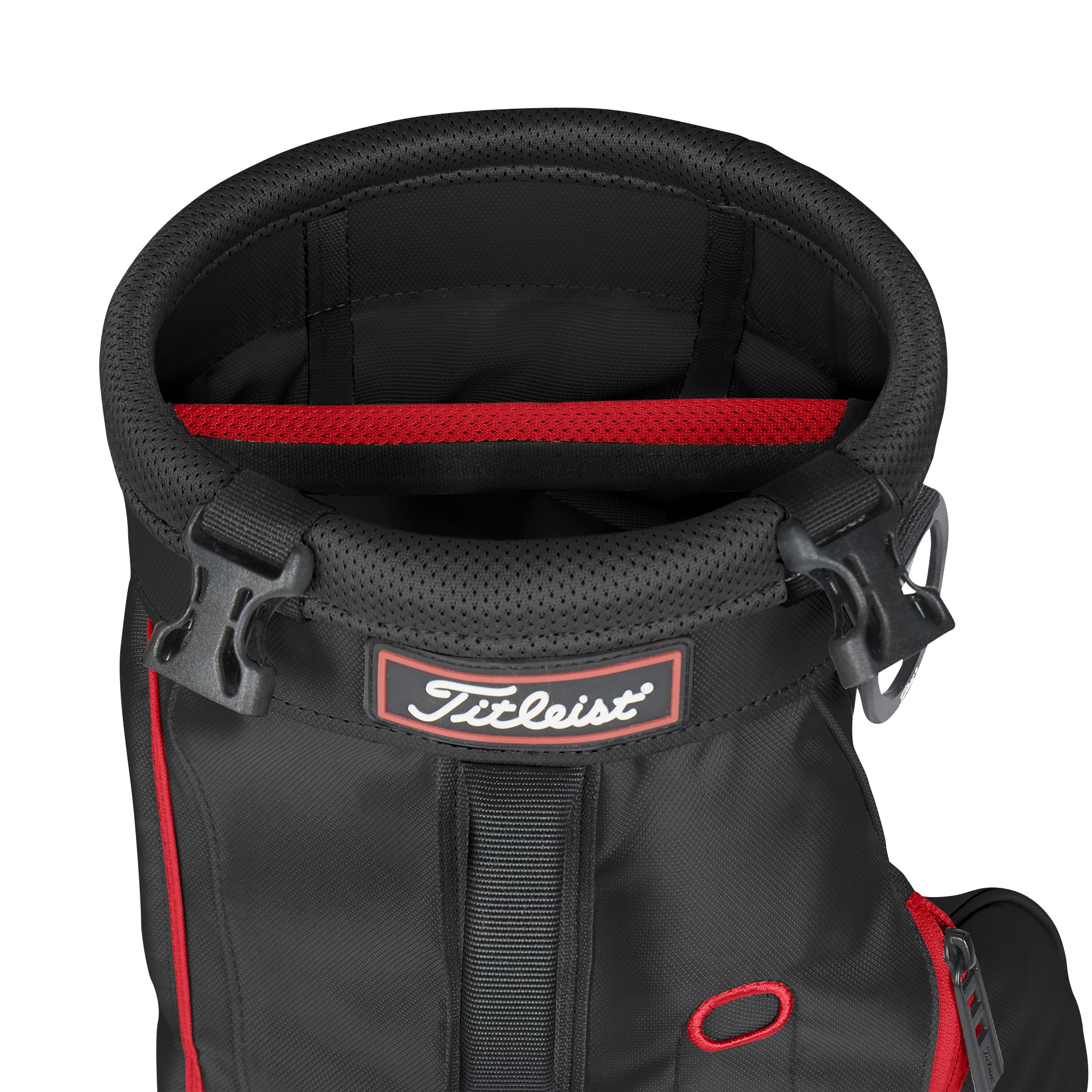 Titleist Carry Golf Bag - Black/Black/Red 006 - TB23CY0-006