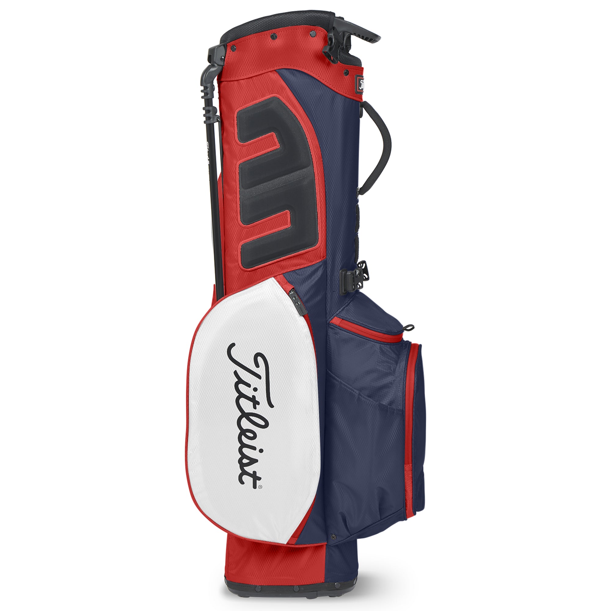 Titleist Players 4 StaDry Stand Golf Bag - Navy/White/Red