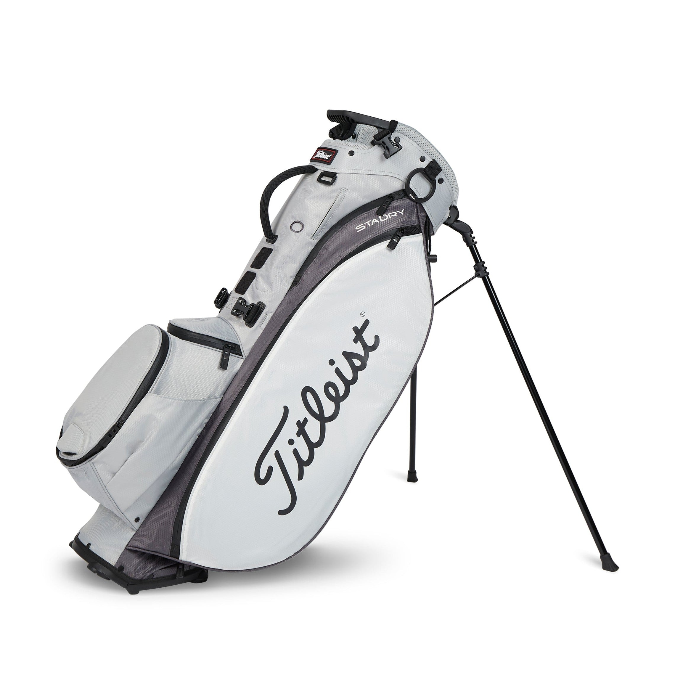 Titleist Players 5 StaDry Stand Golf Bag - Grey/Graphite/White 221