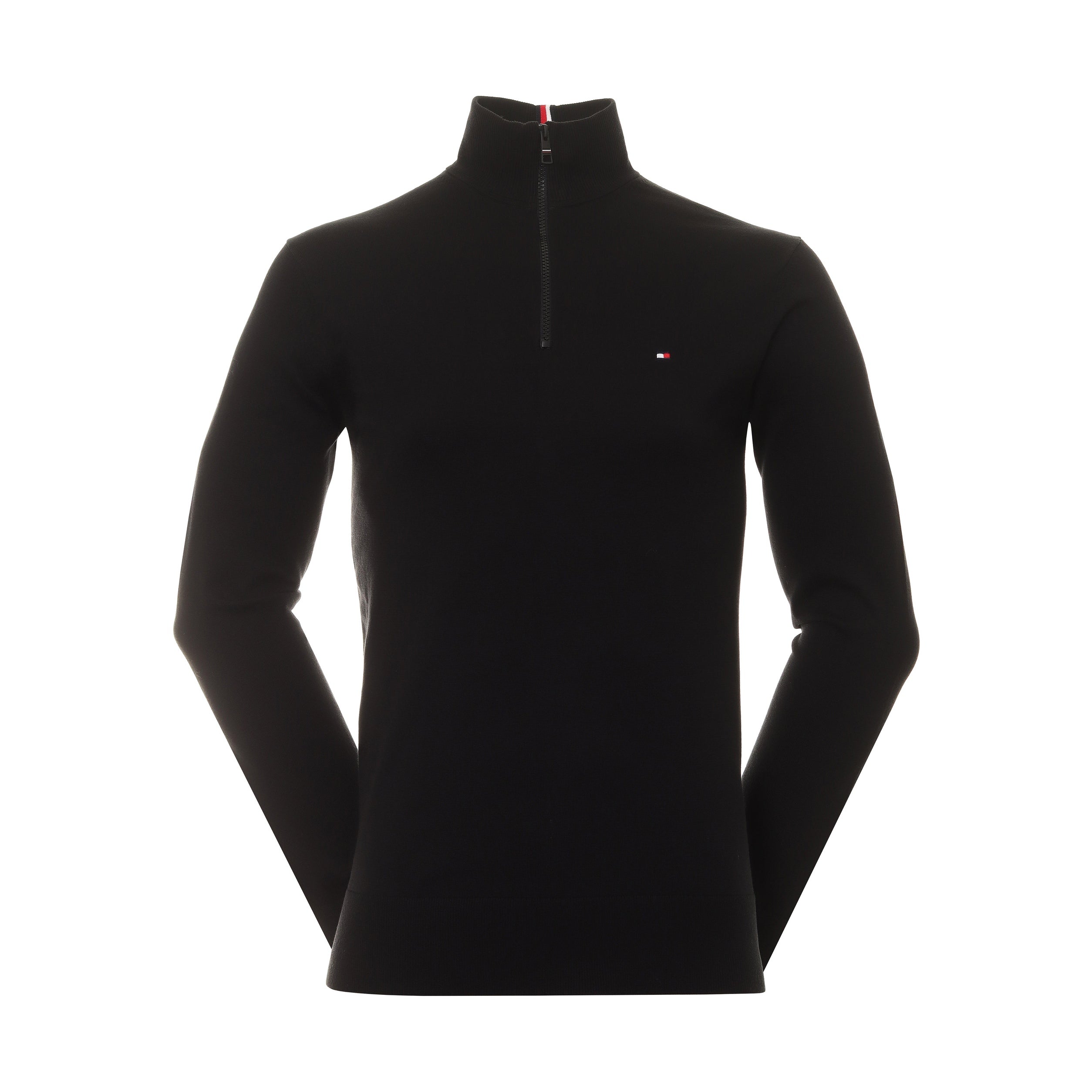 Tommy Hilfiger 1985 1/4 Zip MW0MW25352 Black BDS | Function18