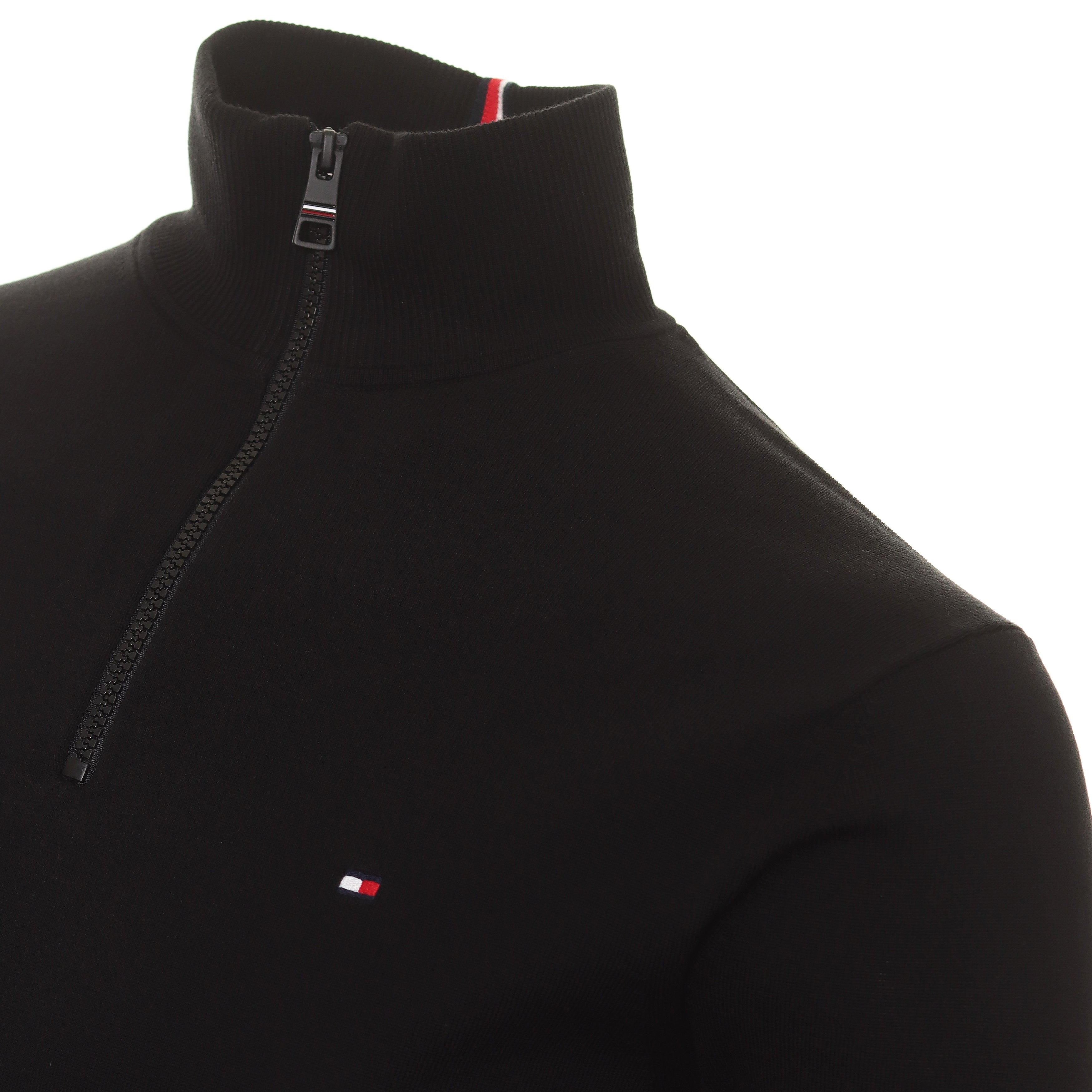 Tommy Hilfiger 1985 1/4 Zip MW0MW25352 Black BDS | Function18
