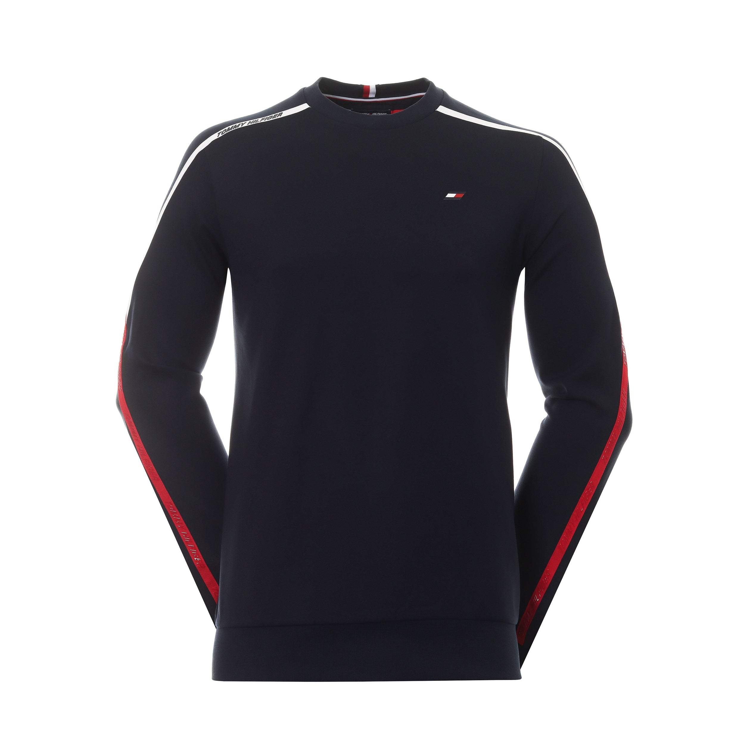 Tommy Sport Trim Crew Neck Sweater Desert Sky DW5 MW0MW27552