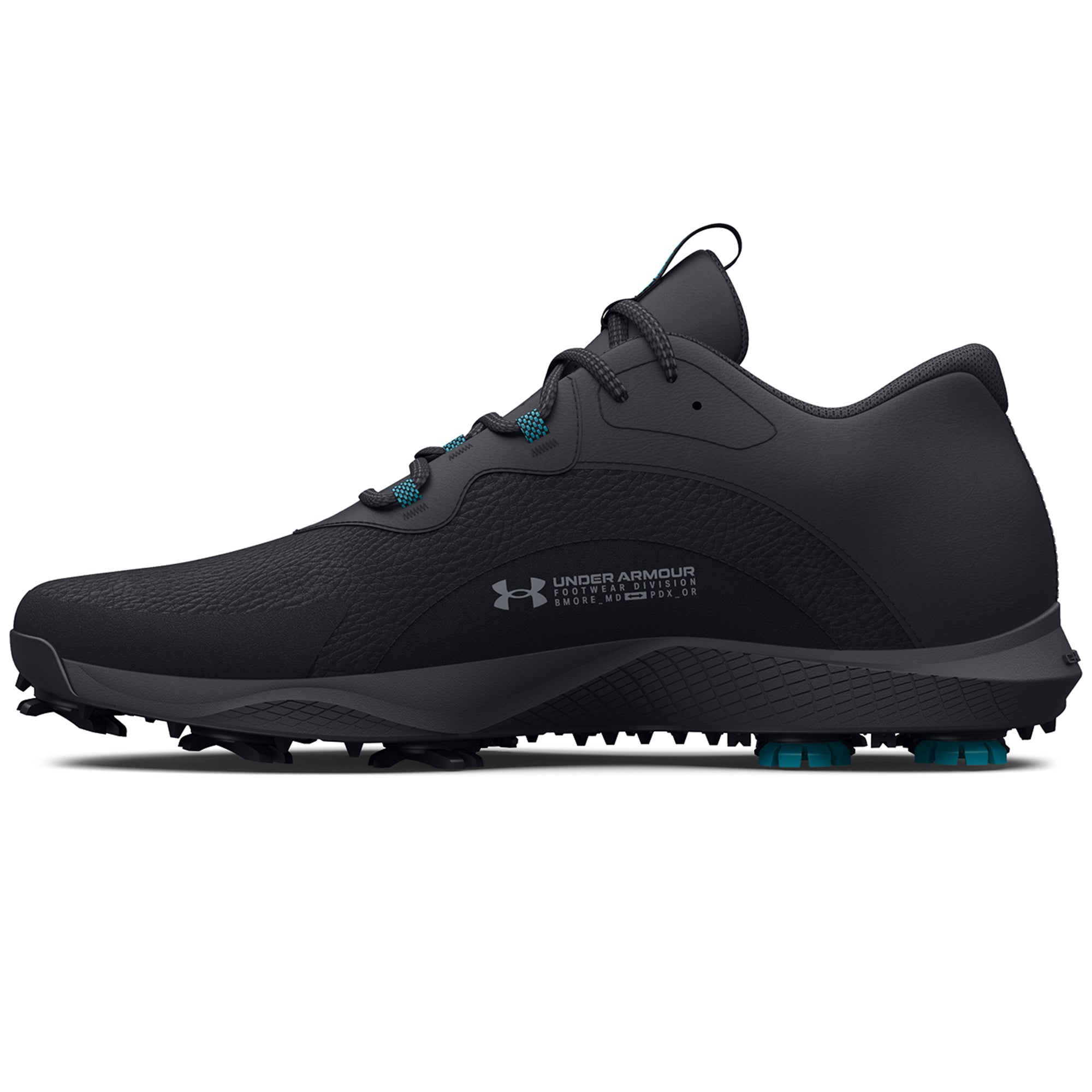 Under Armour Charged Draw 2 E Golf Shoes 3026401 Black 002 & Function18
