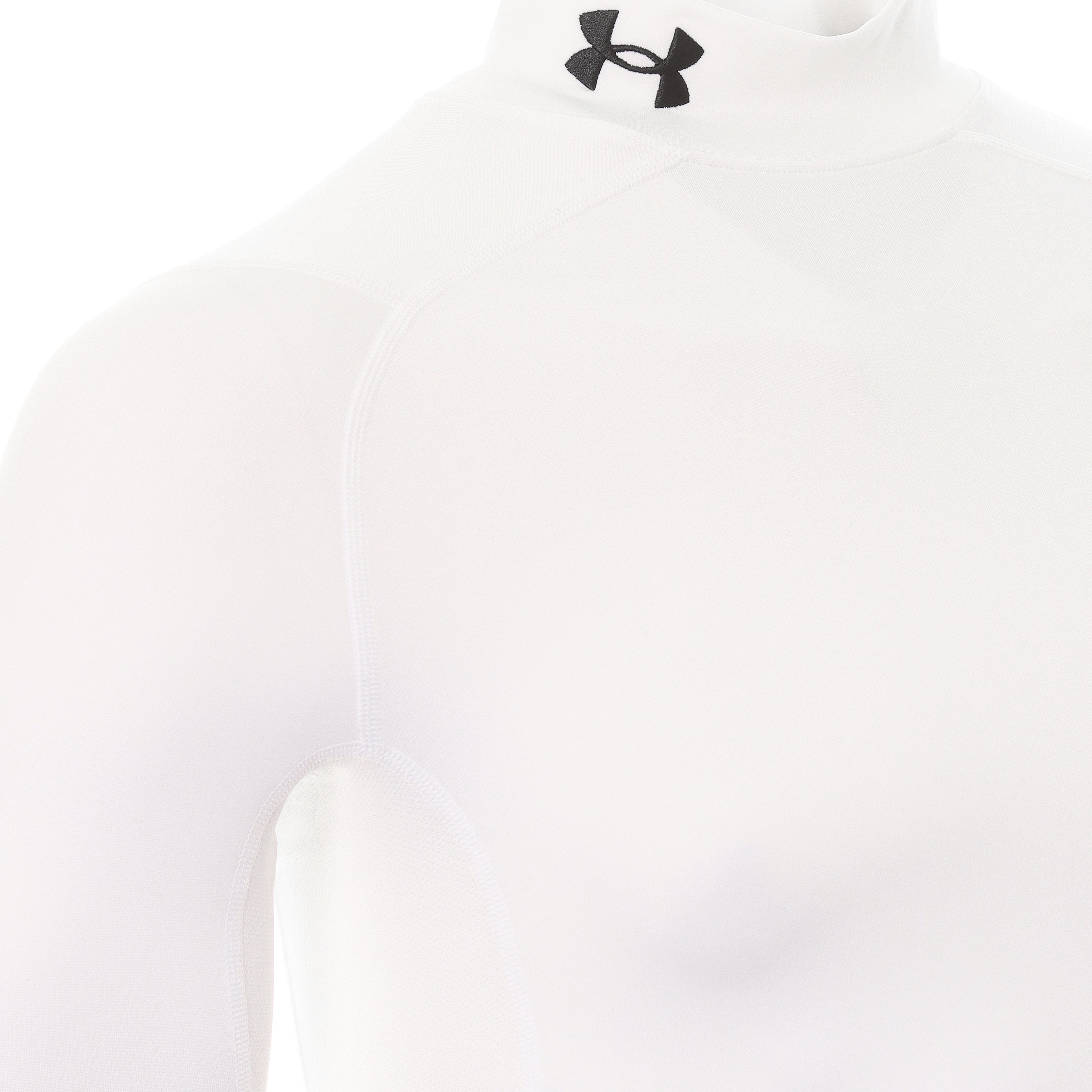 Under Armour Golf CG Armour Comp Mock 1366072 White Black 100 Function18