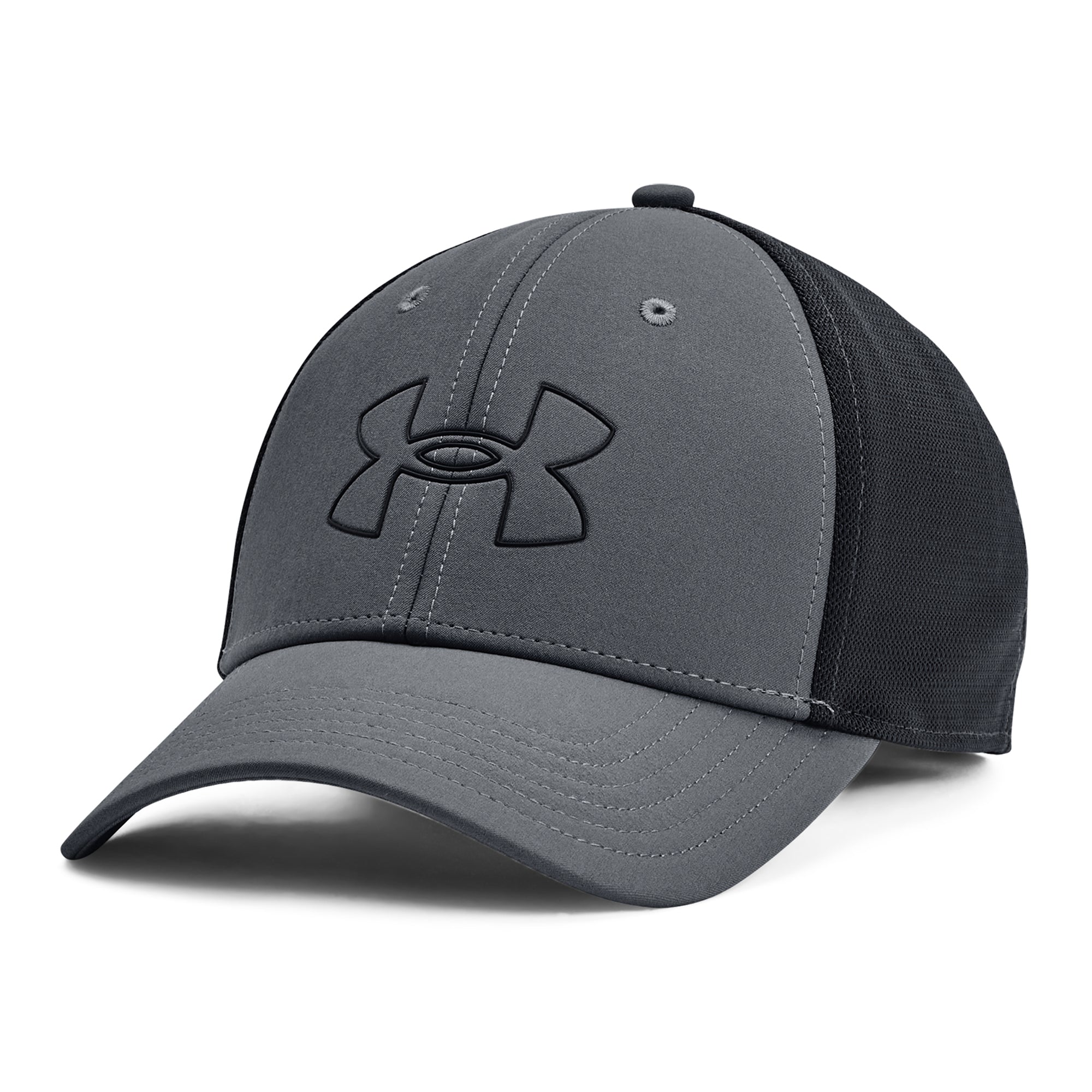 Under Armour Golf Iso-Chill Driver Mesh Adj Cap 1369805 Pitch Grey  