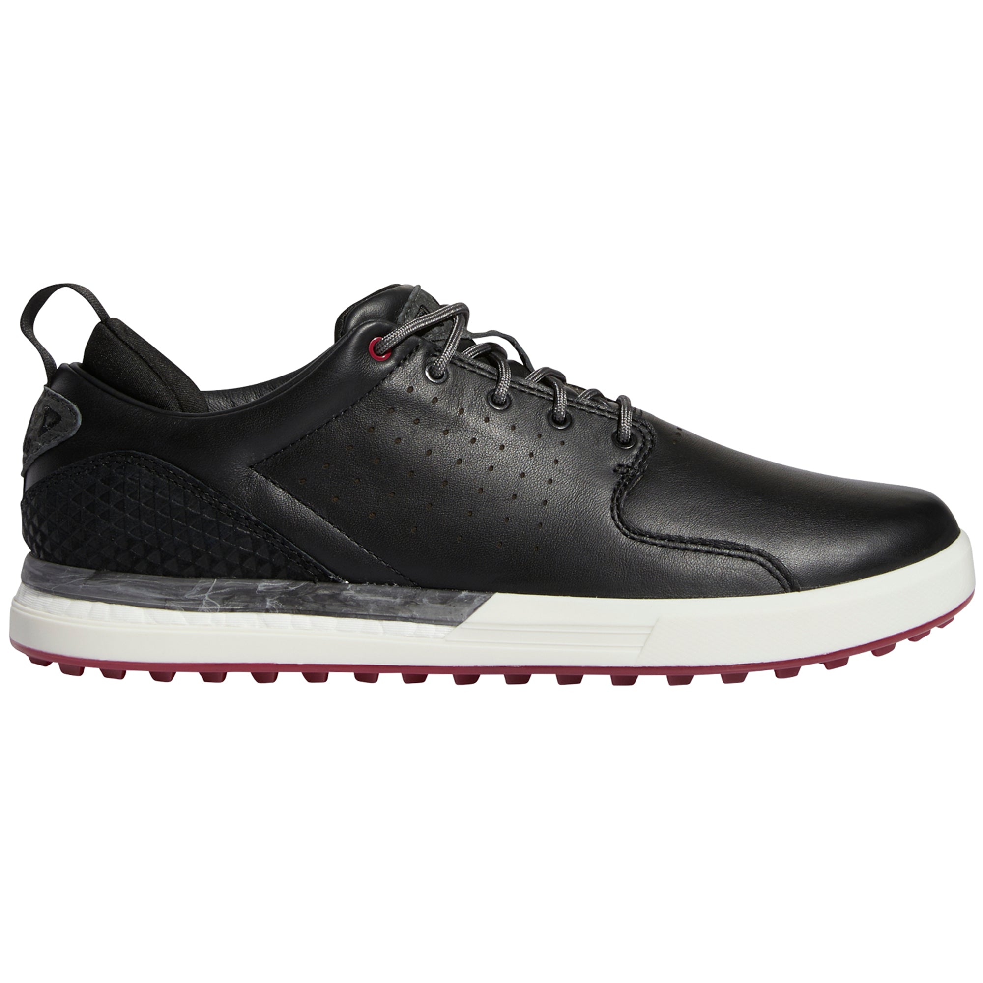 adidas Flopshot Golf Shoes GV9670 Core Black Grey Six Legacy Burgundy |  Function18 | Restrictedgs