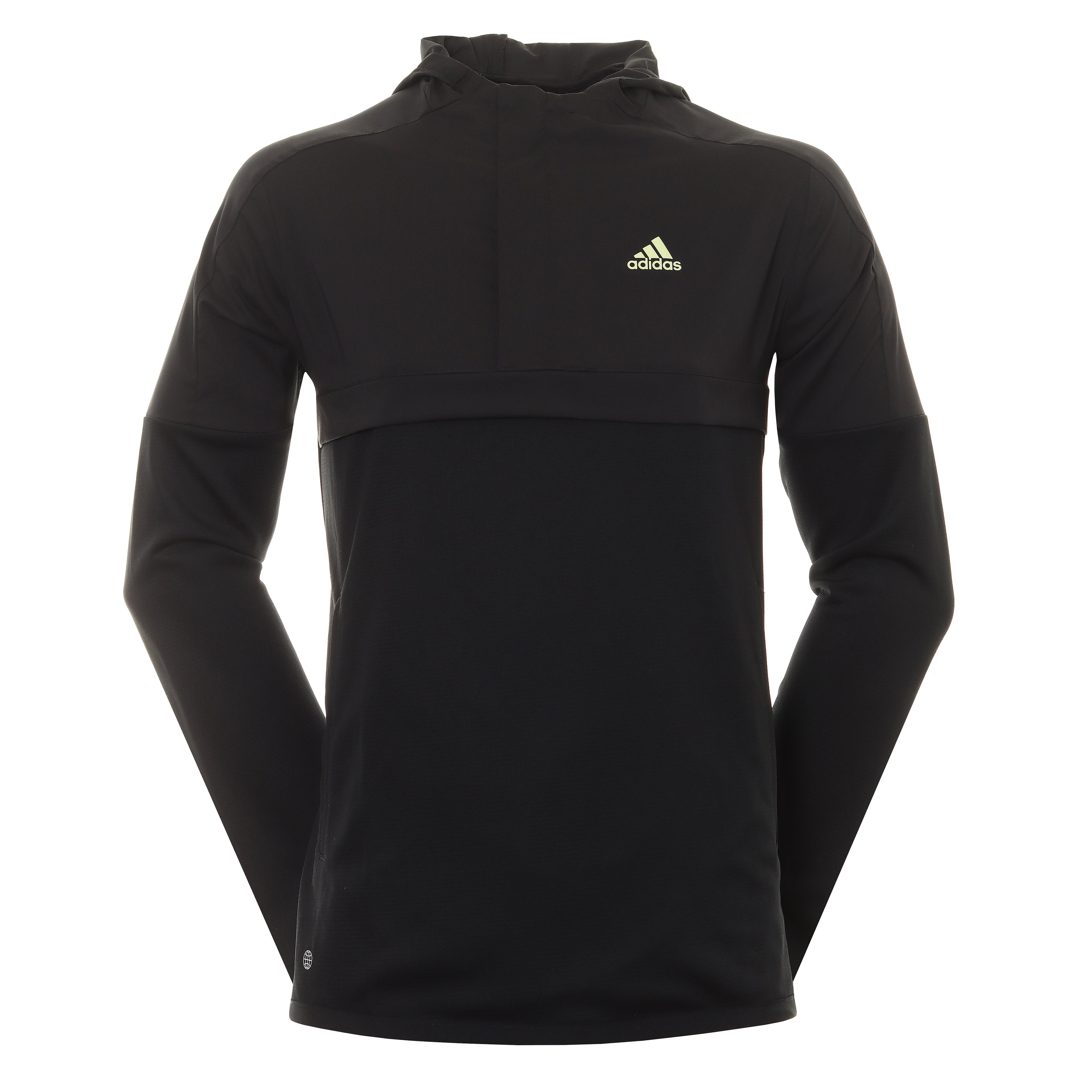 adidas Golf Primeblue 1/4 Zip Hoodie HA9141 Black Function18