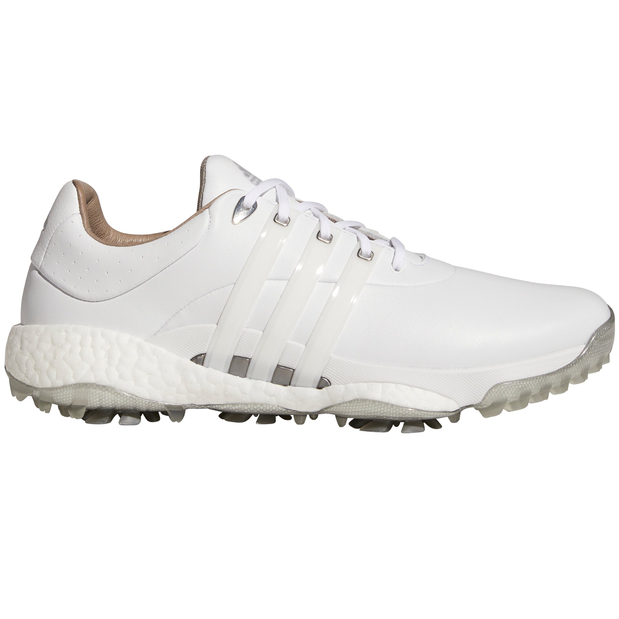 adidas Tour360 22 Golf Shoes GV7245 White Silver Metallic Function18  Restrictedgs