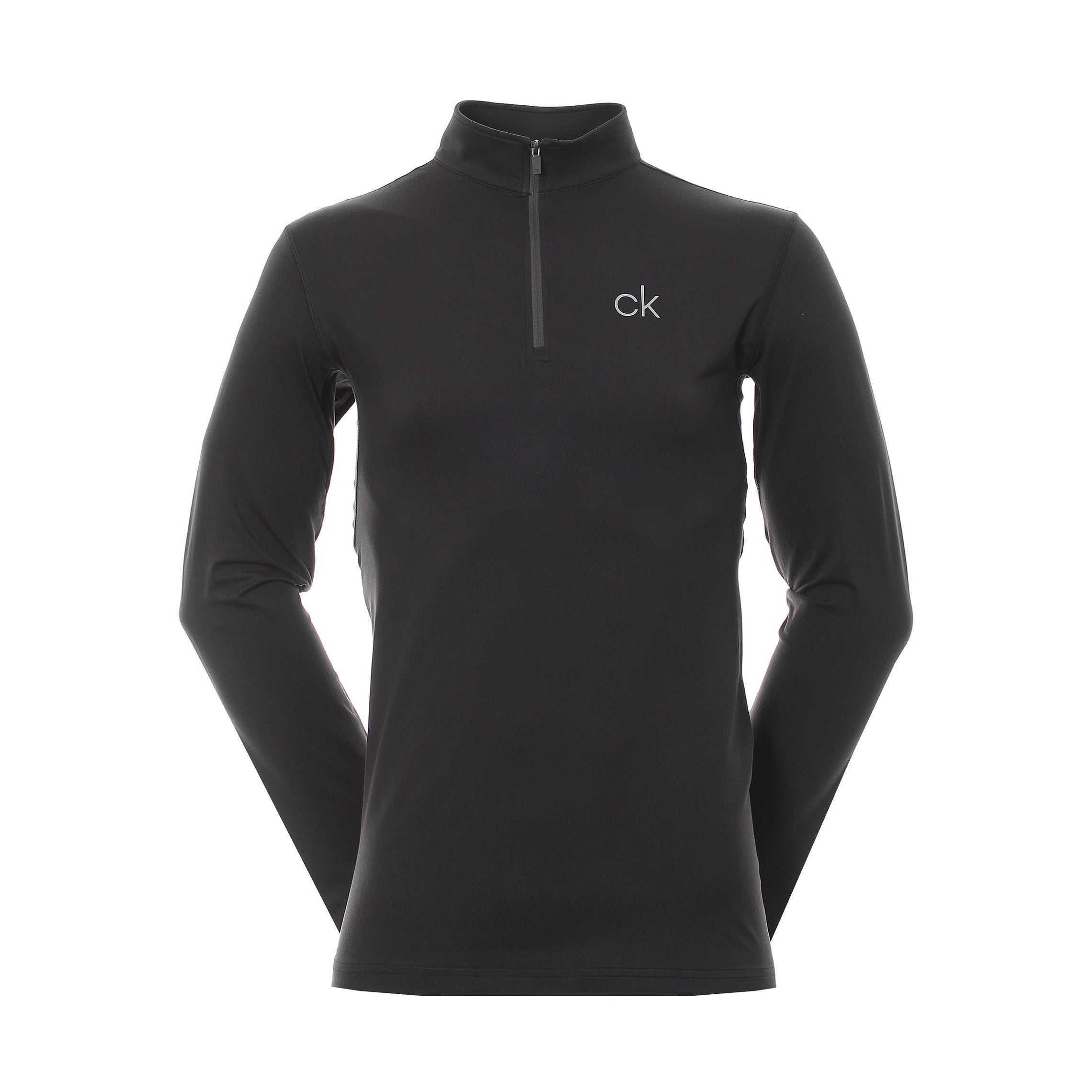 Calvin Klein Golf Newport Half Zip C9355 Black Function18 Restrictedgs