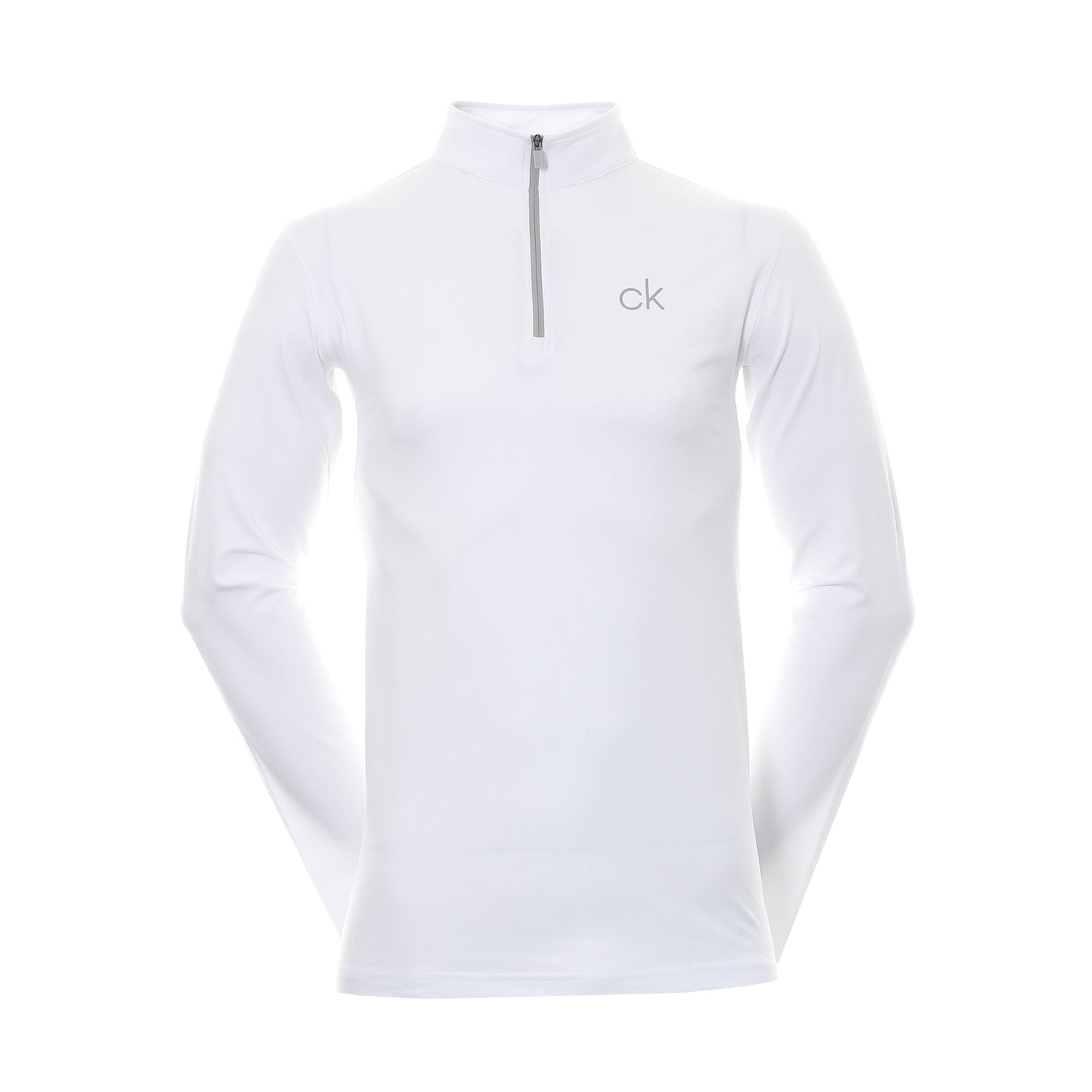 Calvin klein white zip up Clearance