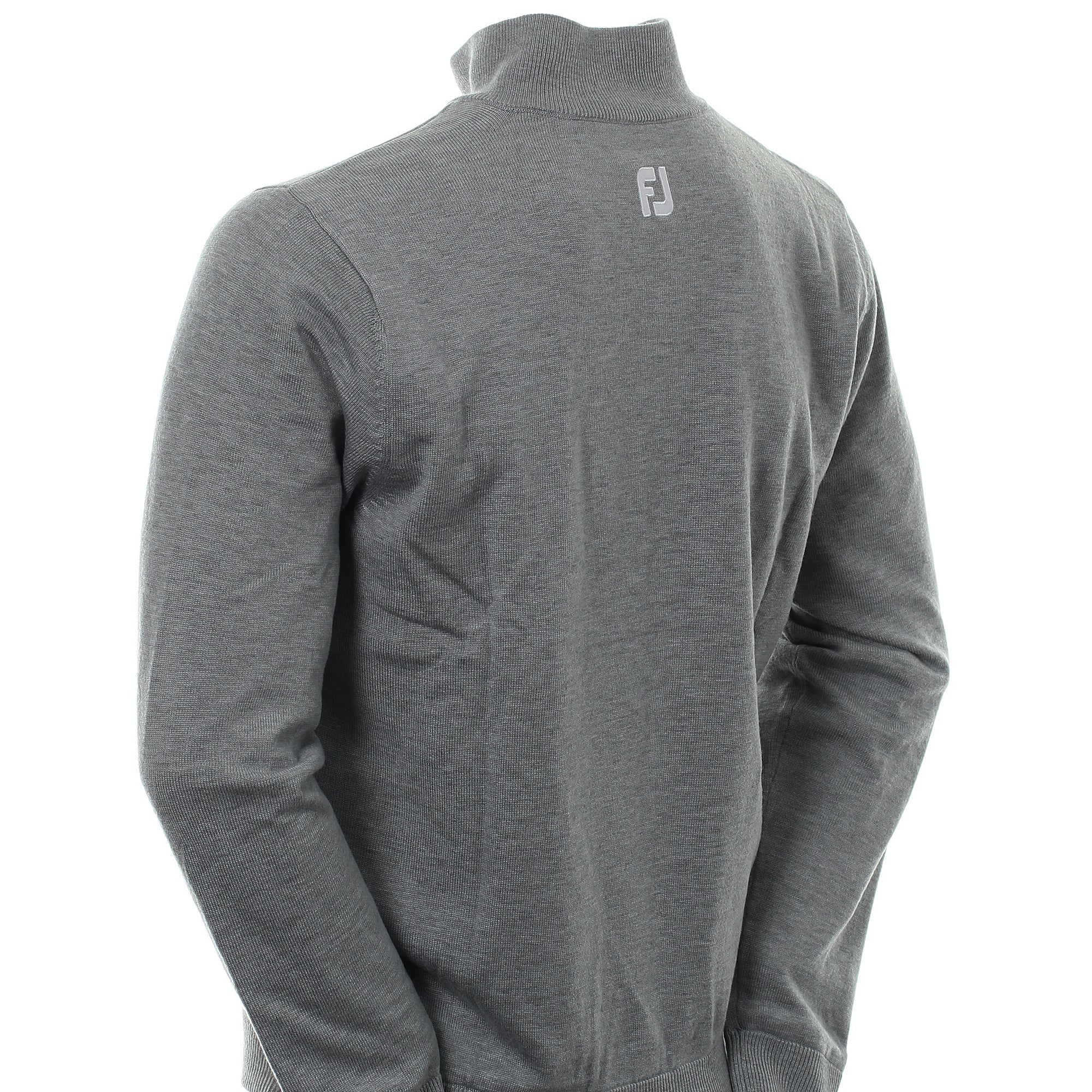 Footjoy lambswool half zip cheap sweater