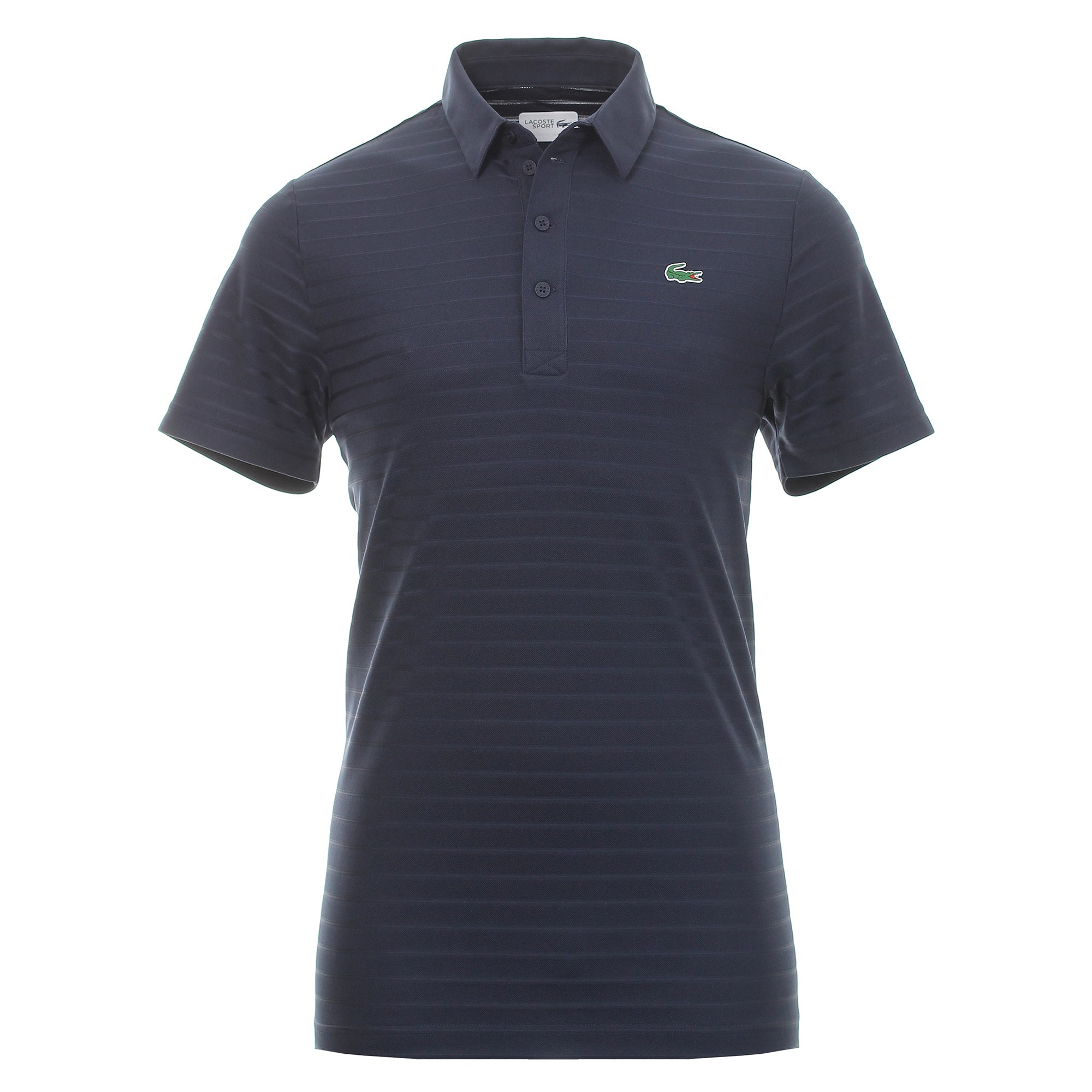 Lacoste Stripe Jacquard Polo Shirt