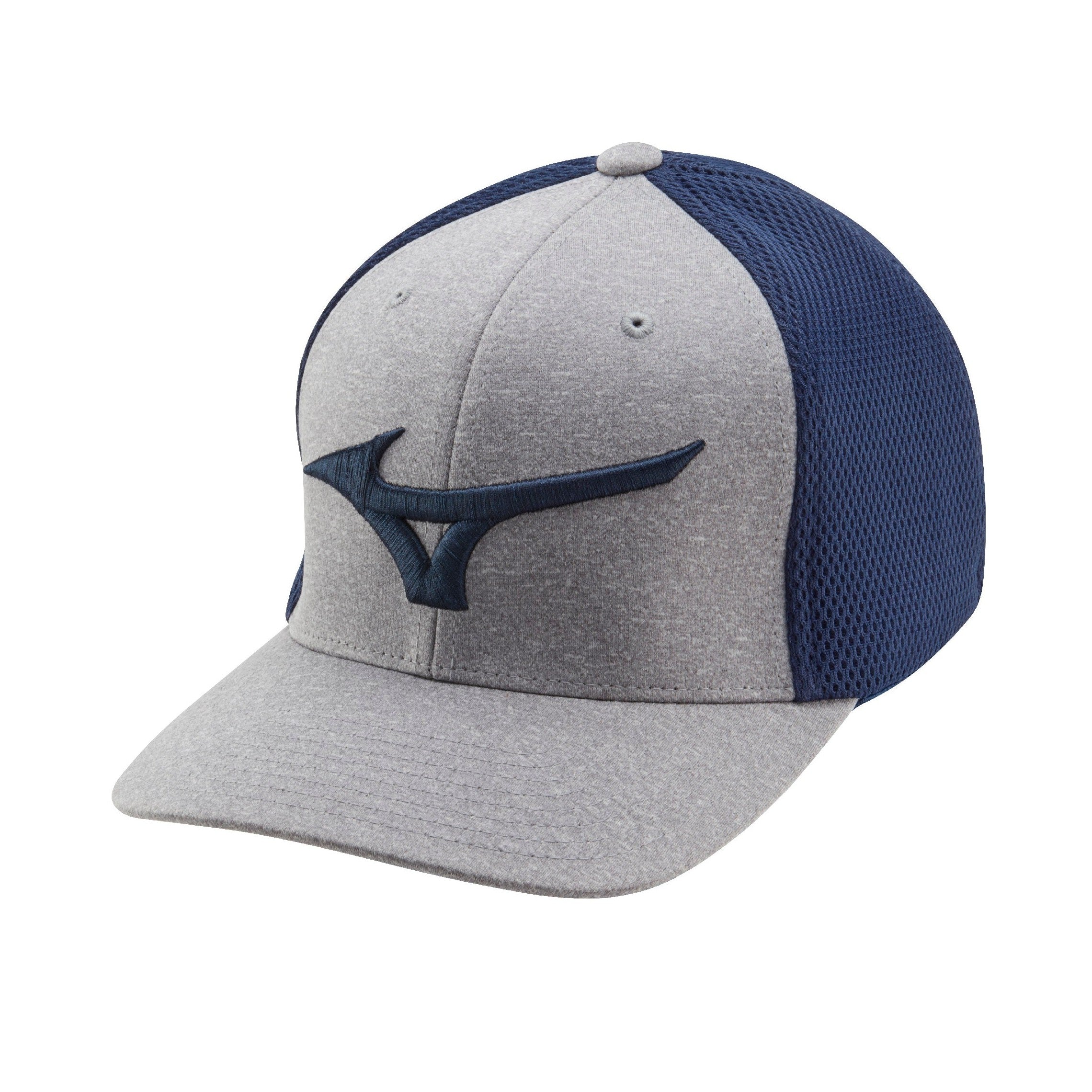 Mizuno Golf Fitted Meshback Cap 52FF1803P Navy 14 Function18