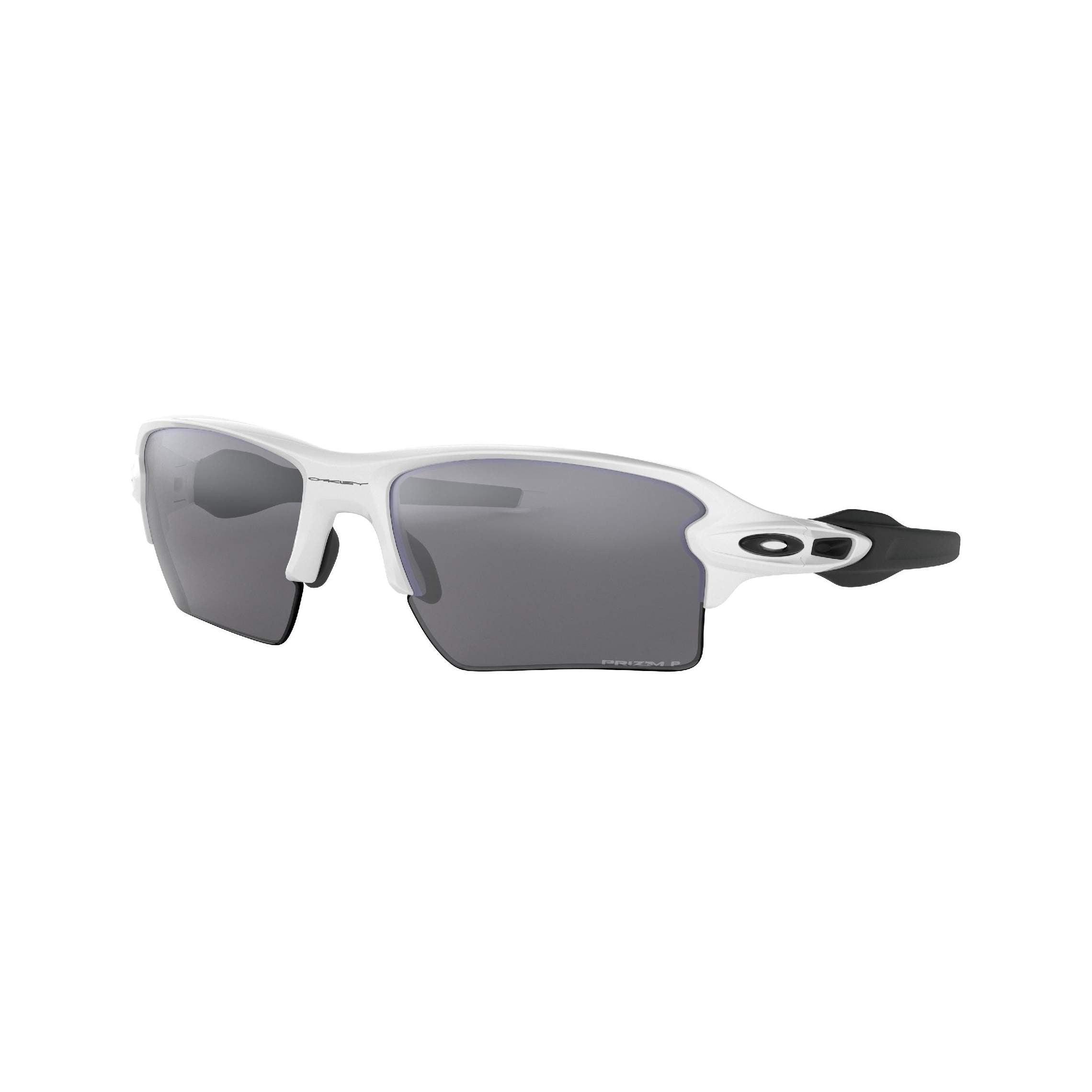 Oakley Flak 2.0 XL Sunglasses - Polished White & Black/Prizm Black