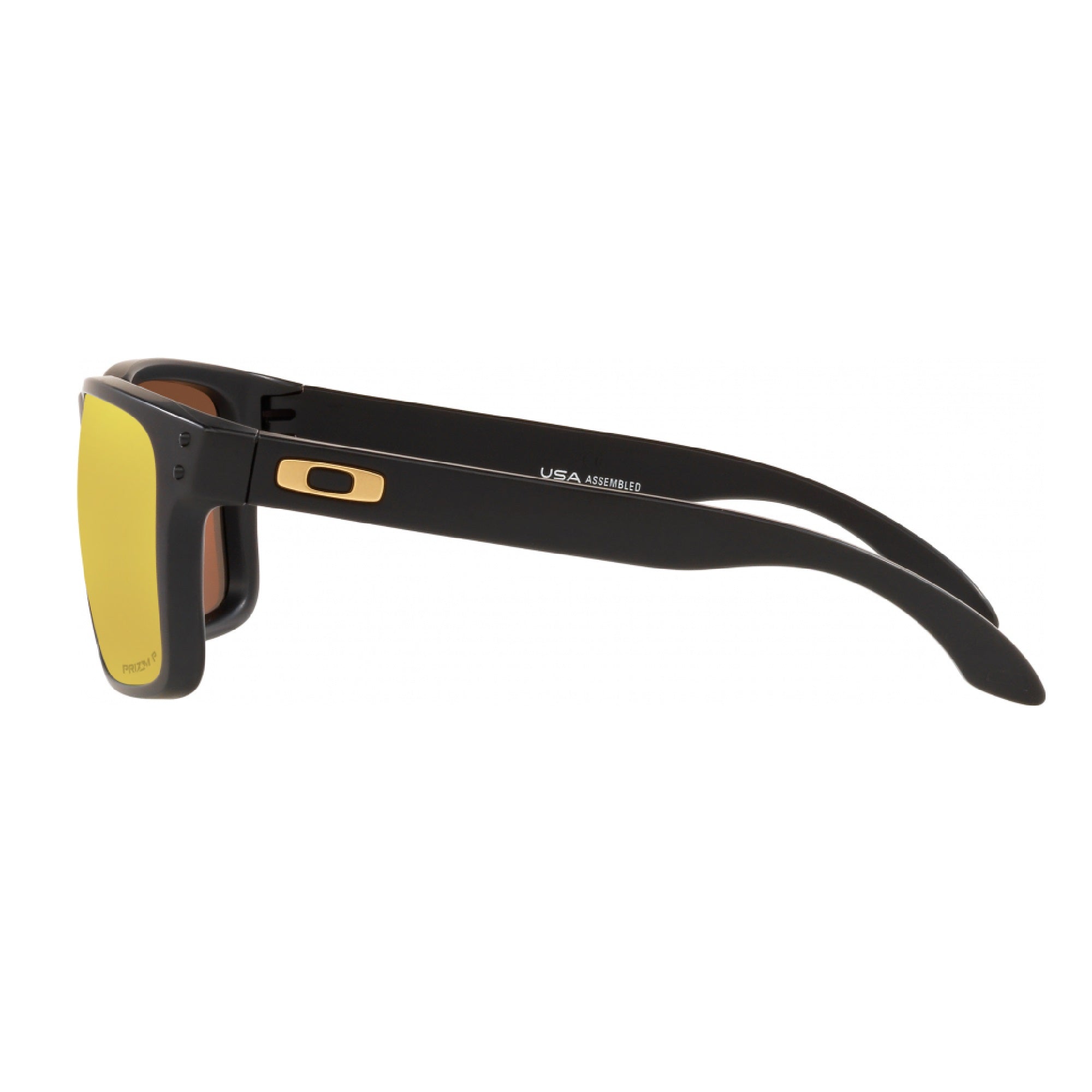Oakley Holbrook XL Sunglasses - Matte Black/Prizm 24K Polarized