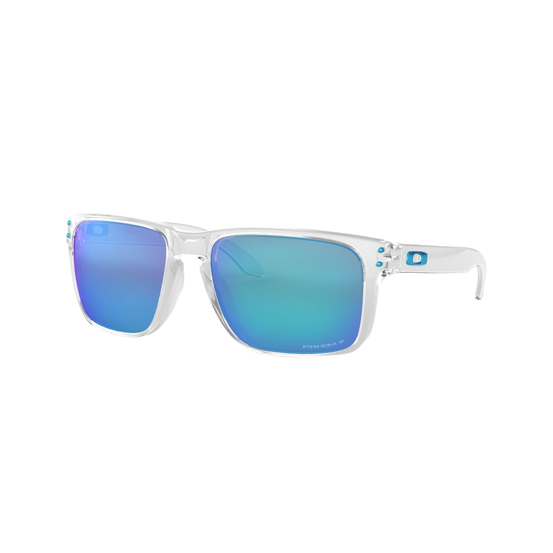 Oakley Holbrook XL Sunglasses Polished Clear/Prizm Sapphire