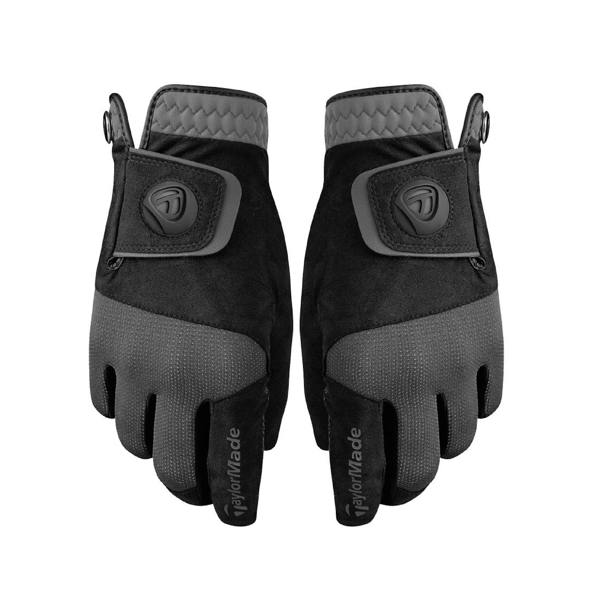 TaylorMade Rain Control Gloves N64060 Pair Black Grey Function18