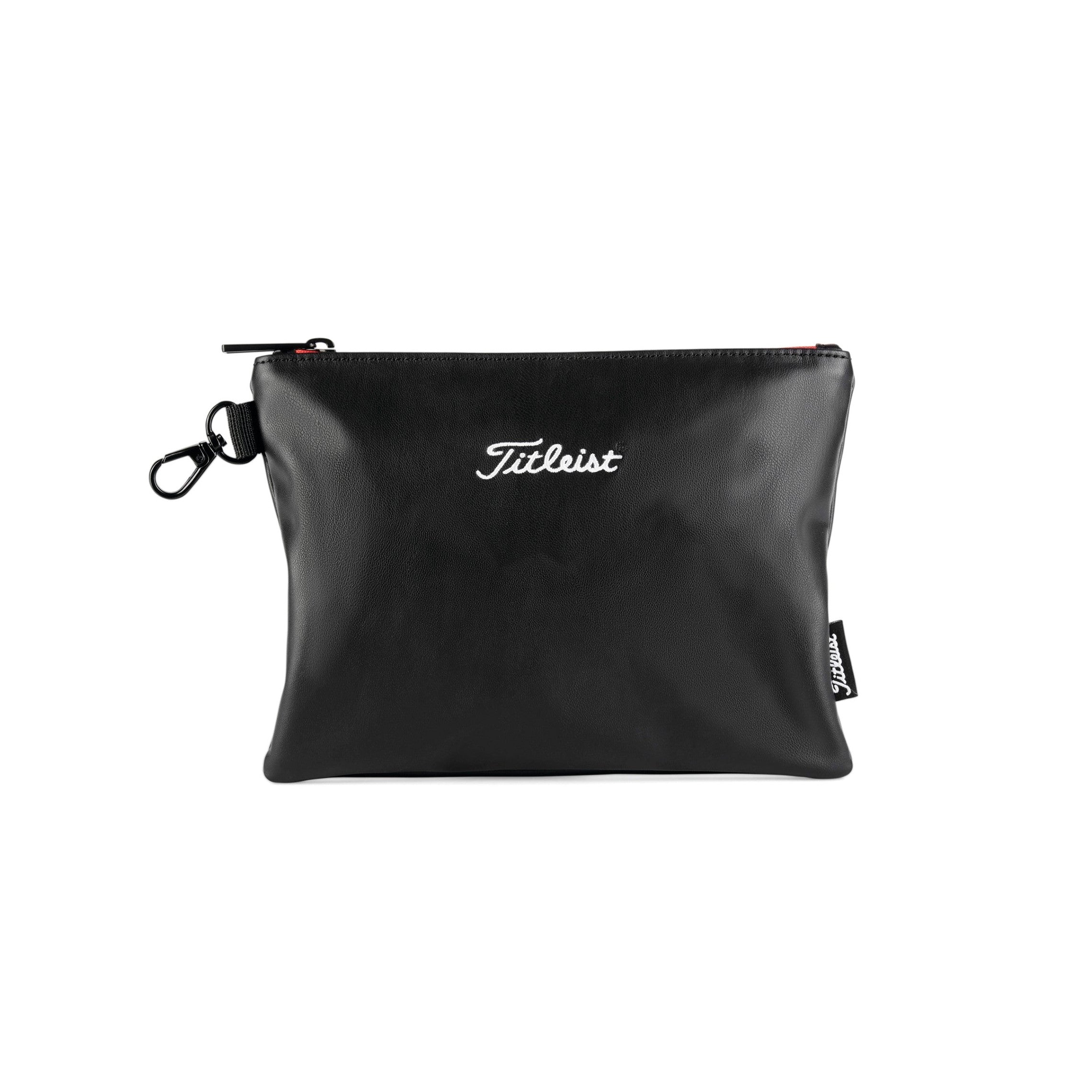 Titleist Classic Zippered Pouch - Black - TA20ZP-0-Blk