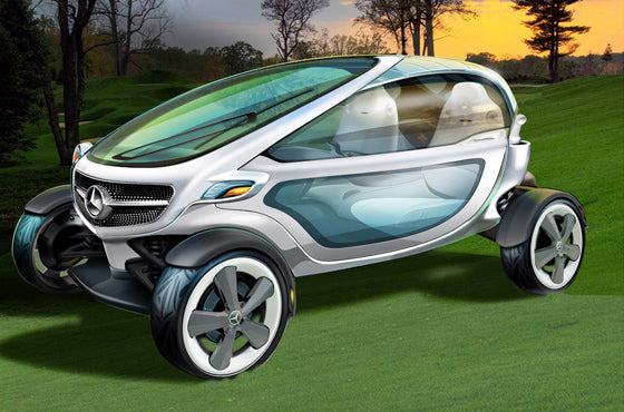 Mercedes-Benz get creative with the ultimate golf cart!