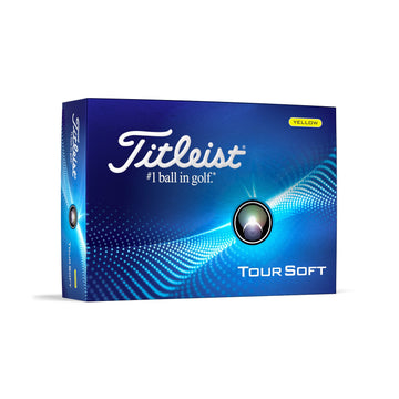 Titleist Tour Soft 2024 Golf Balls Yellow