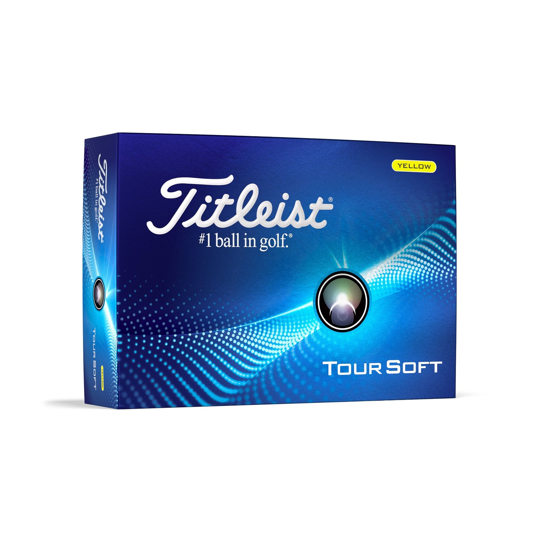 Titleist Tour Soft 2024 Golf Balls Yellow