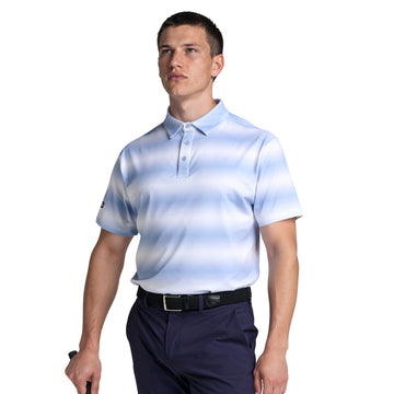 ATSG Gradient Stripe Golf Polo Shirt