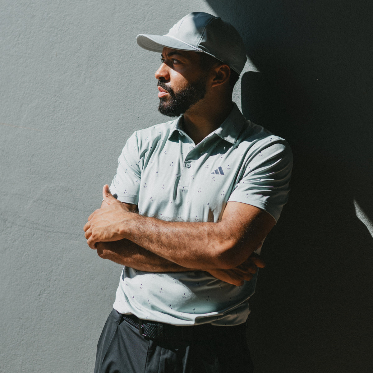adidas golf shirts mobile