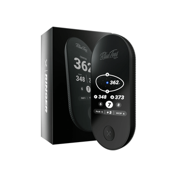 Blue Tees Golf Ringer GPS Handheld Black