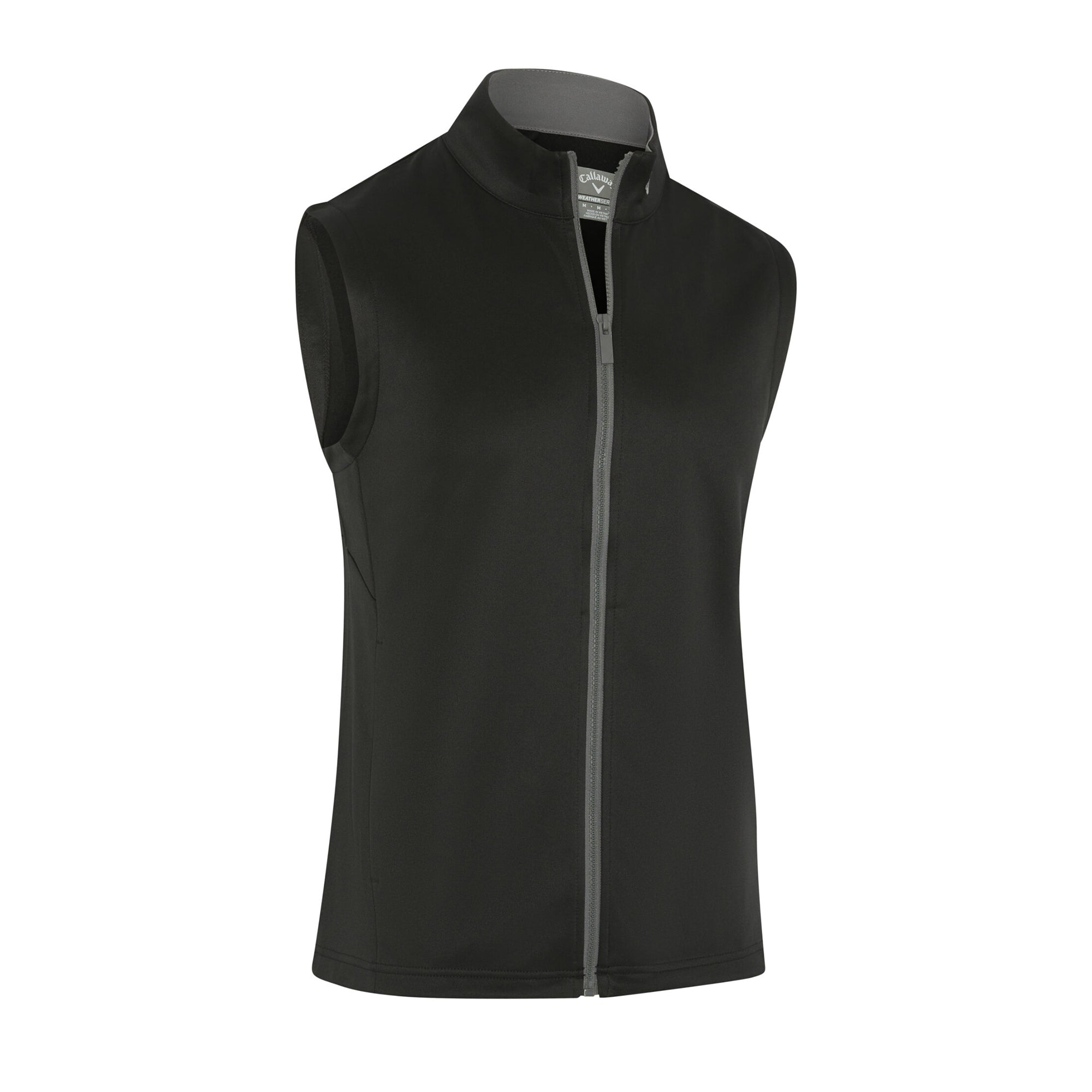 Callaway Golf 3 Chev Full Zip Vest Caviar 002