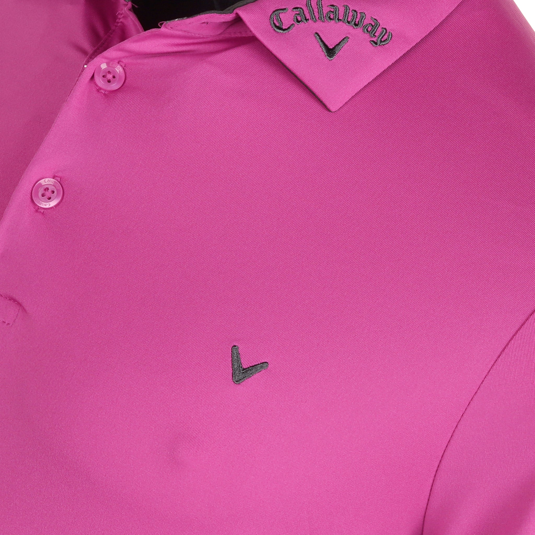 Callaway Golf 3 Chev Odyssey Shirt Purple Orchid 510