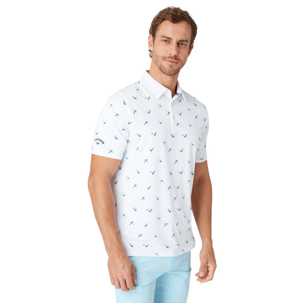 【限定】Callaway CLUBHAUS Polo White コラボ L Amazon.com: Callaway Men's Swing Tech Jacquard Short Sleeve
