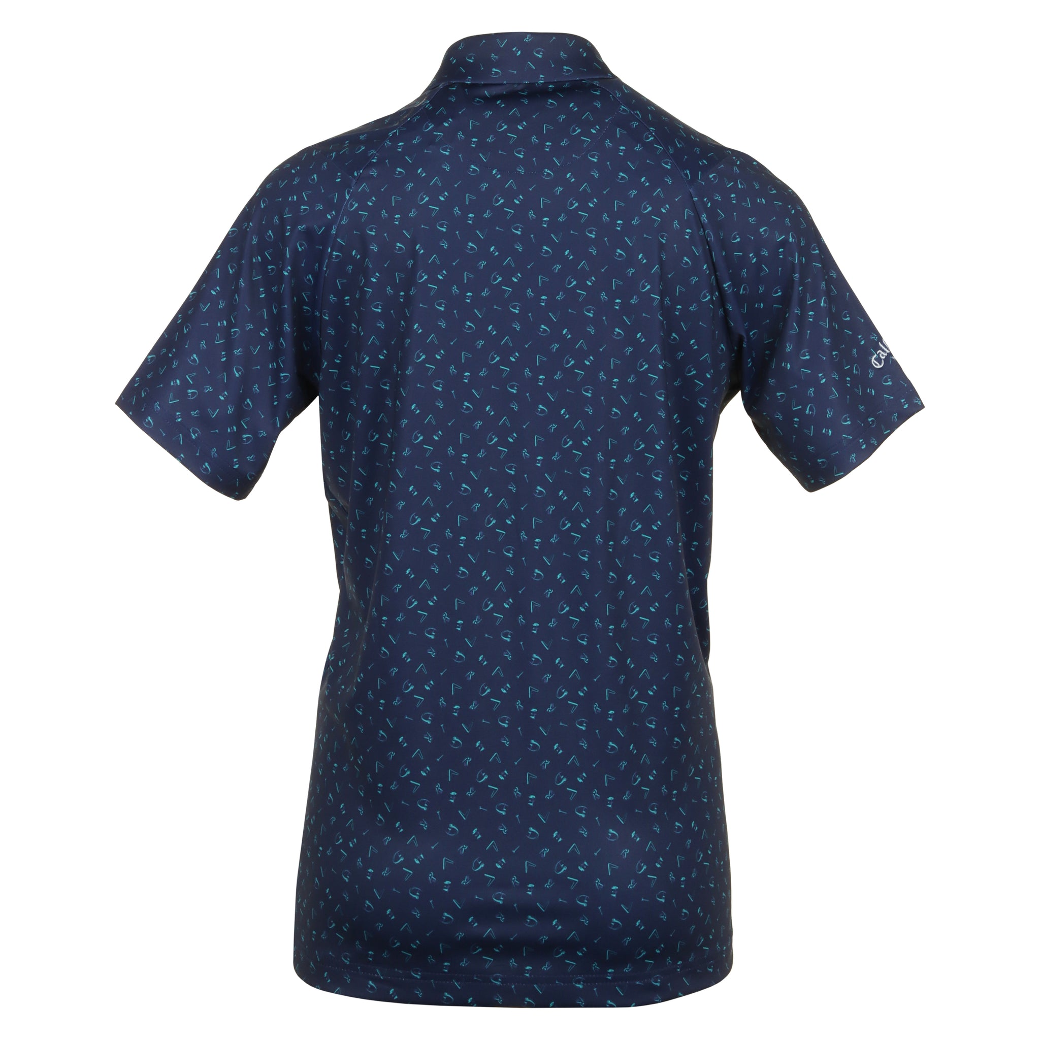 Callaway Golf All Over Drive Print Shirt Peacoat 410