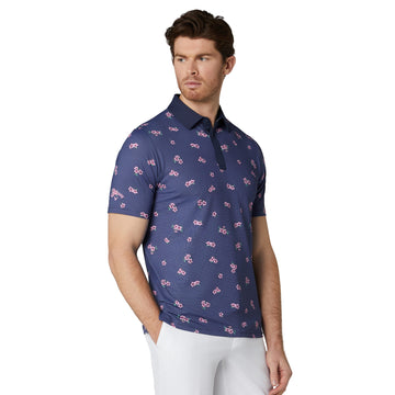Callaway Golf Azalea Gingham Polo