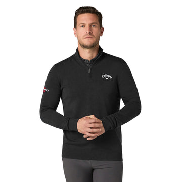 Callaway Golf Blended Merino 1/4 Zip Sweater