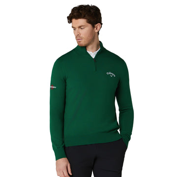 Callaway Golf Blended Merino 1/4 Zip Sweater