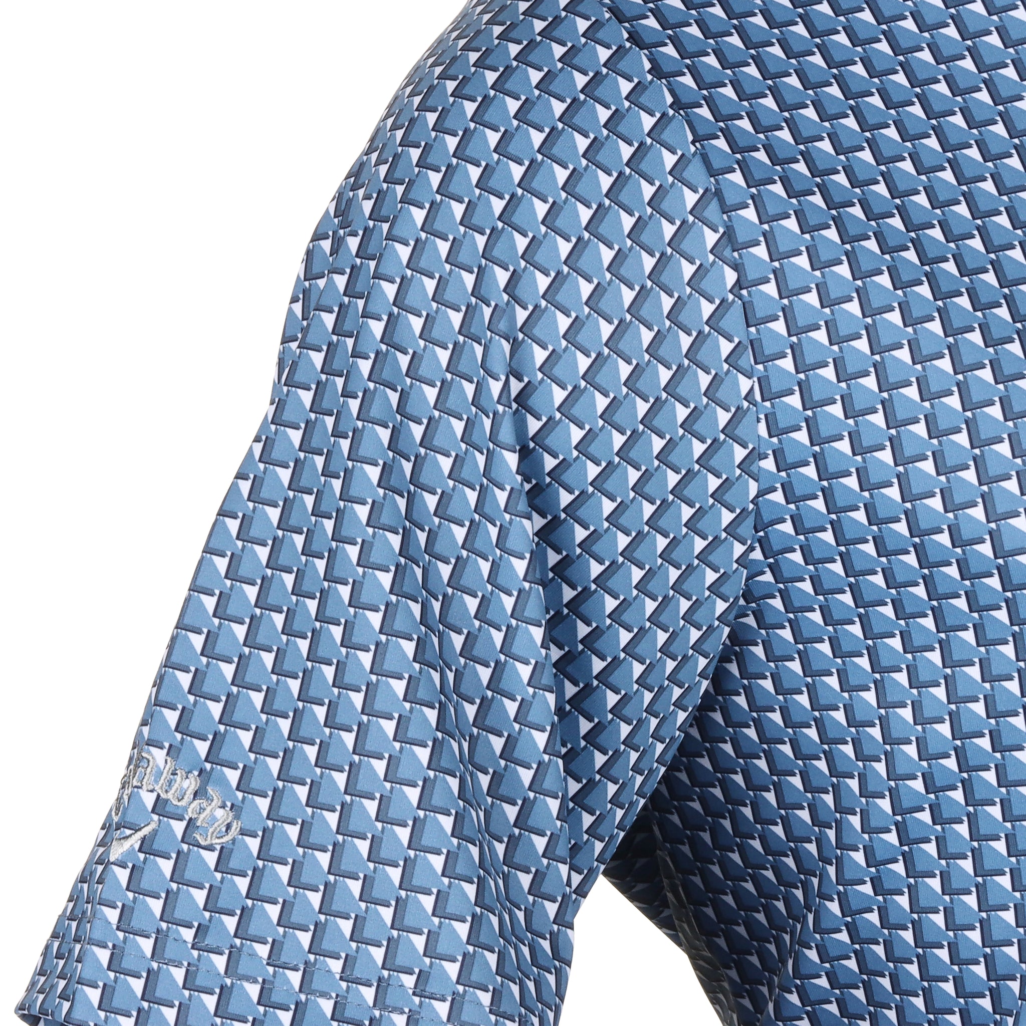 Callaway Golf Chev Geo Print Shirt Peacoat 410