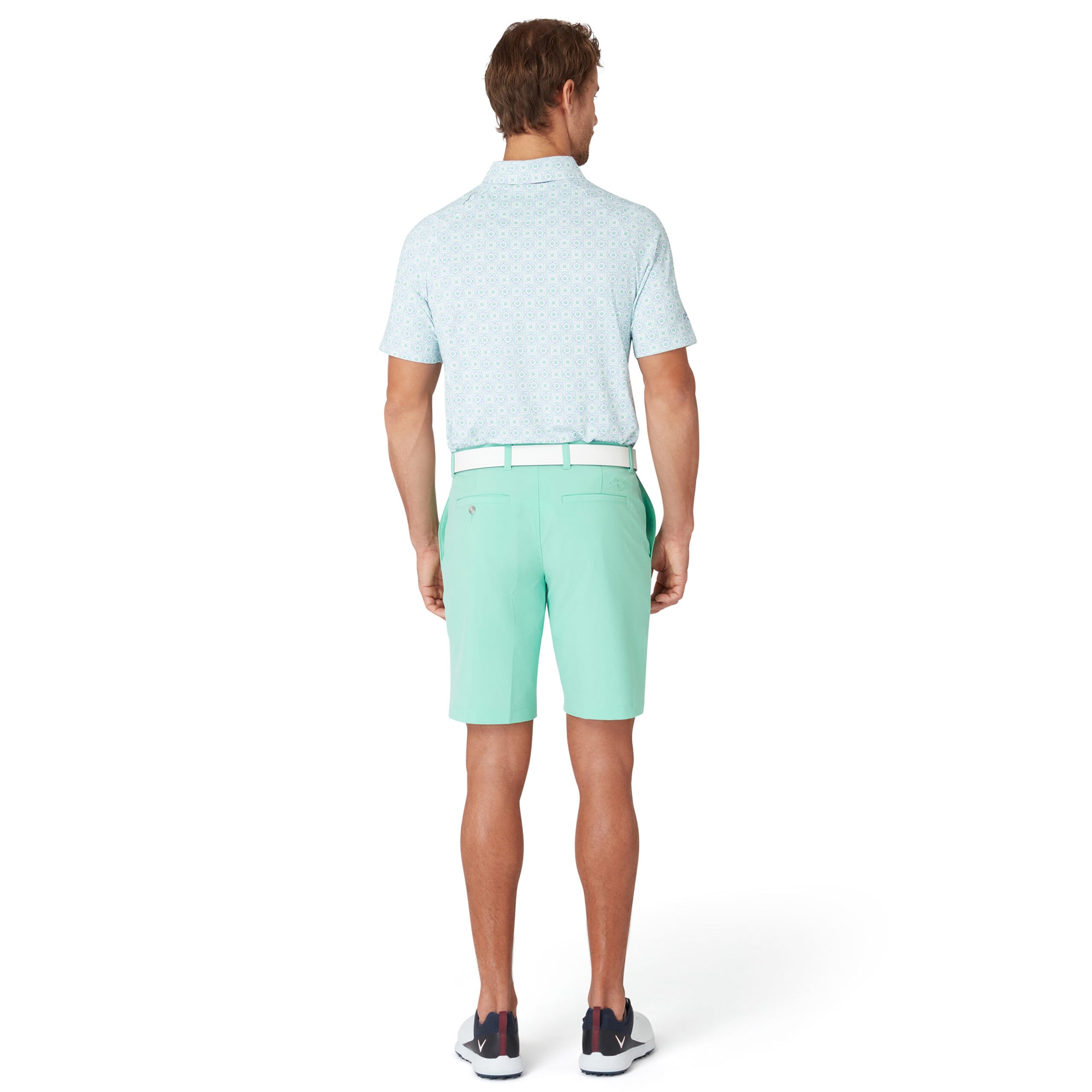 Callaway Golf Foulard Polo Shirt Neptune Green 313
