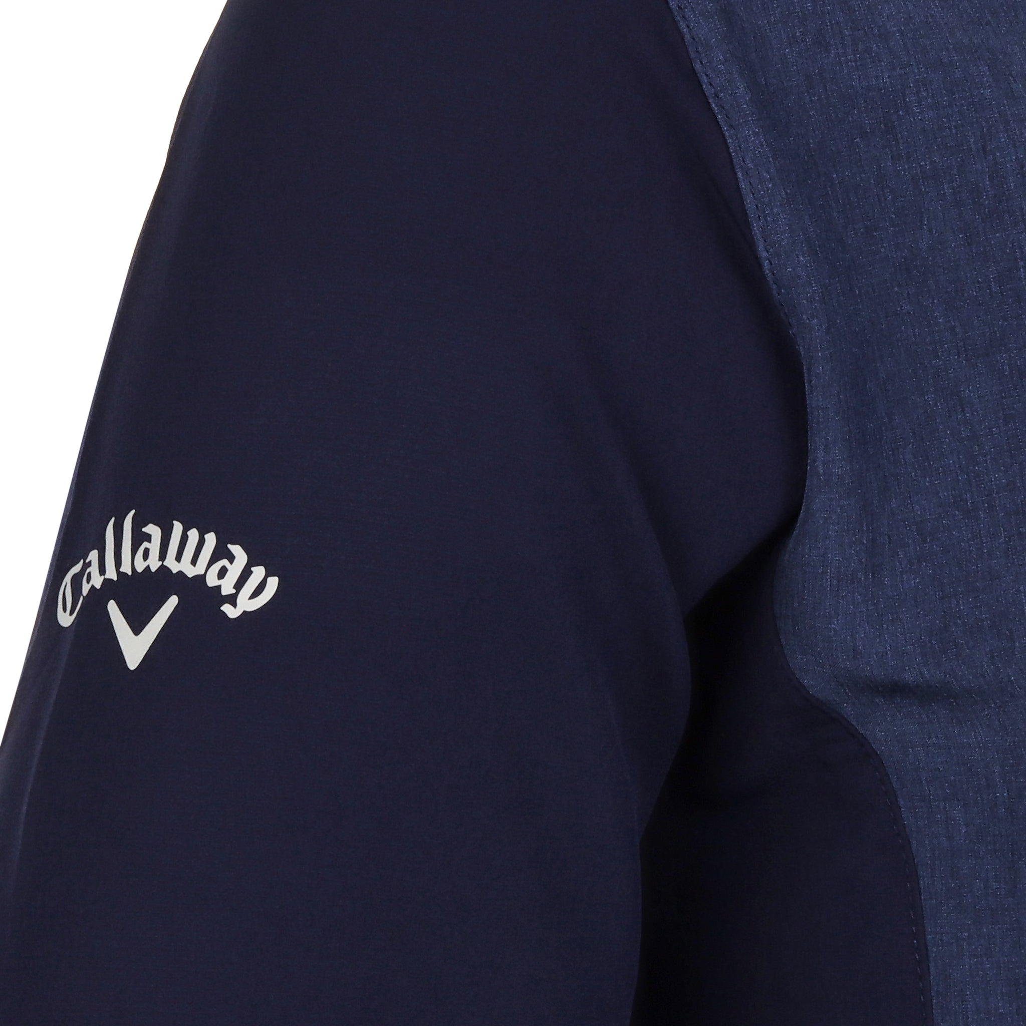 Callaway Golf Full Zip Wind Jacket Peacoat Heather 484