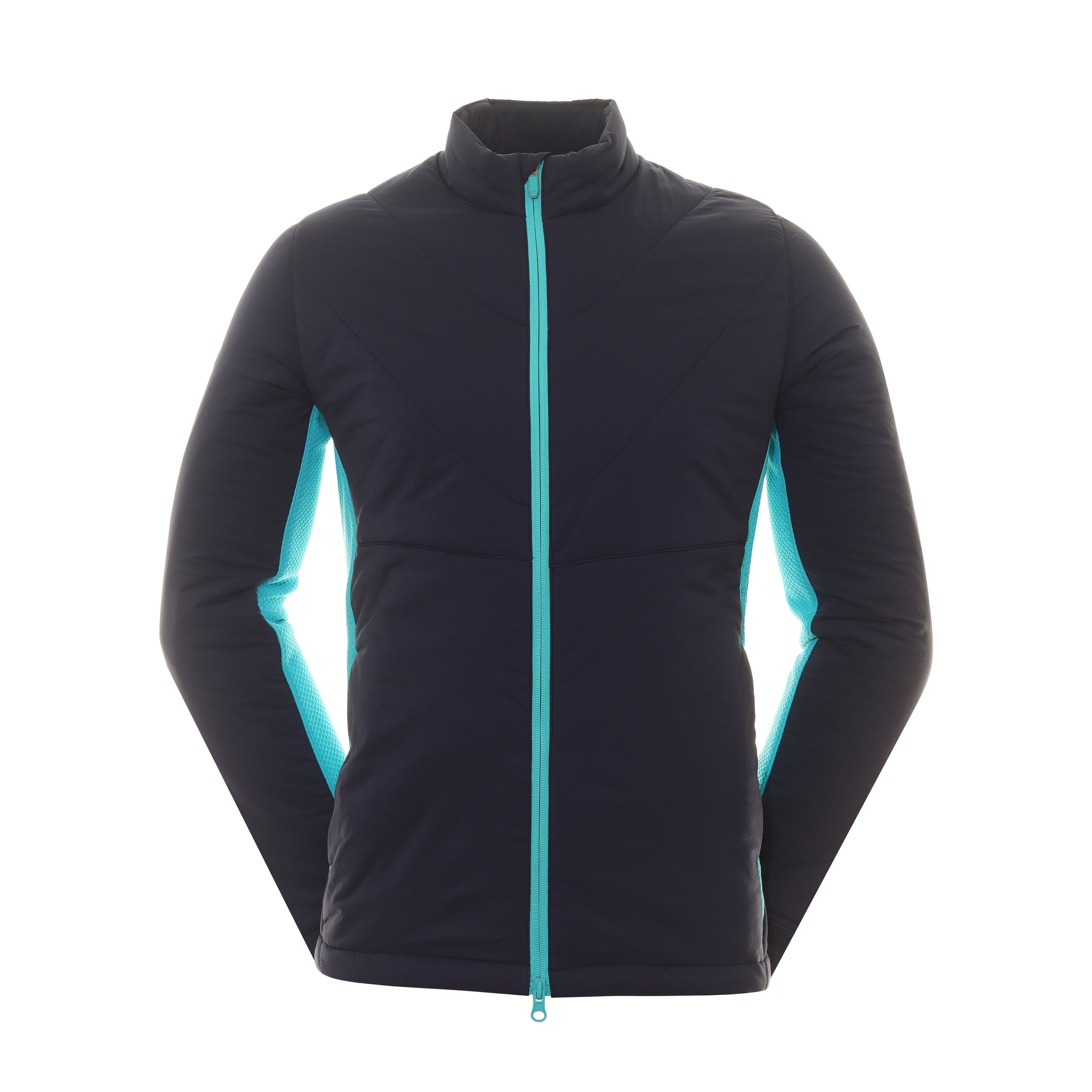 Callaway Golf Mixed Media Insulated Jacket CGRFD084 Peacoat 410 Function18