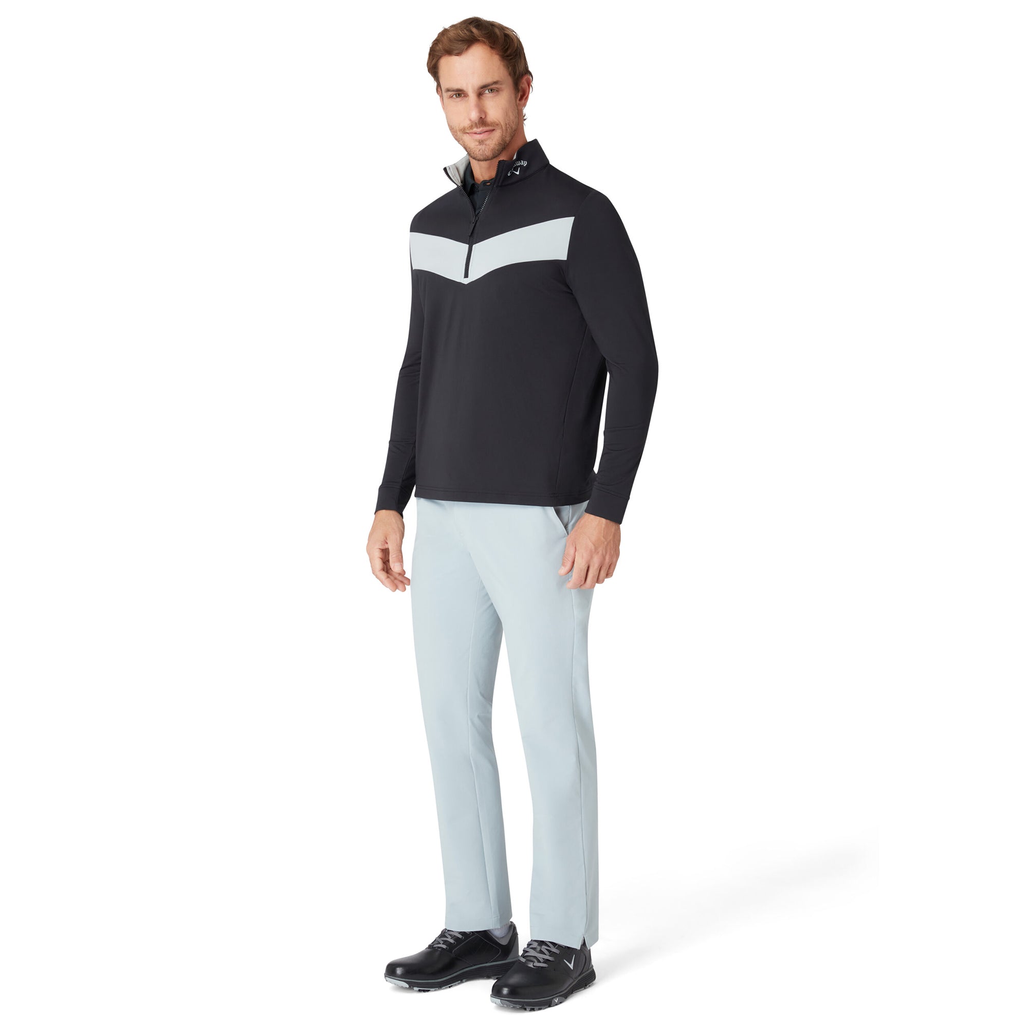 Callaway Golf Odyssey 1/4 Zip Pullover Caviar 002